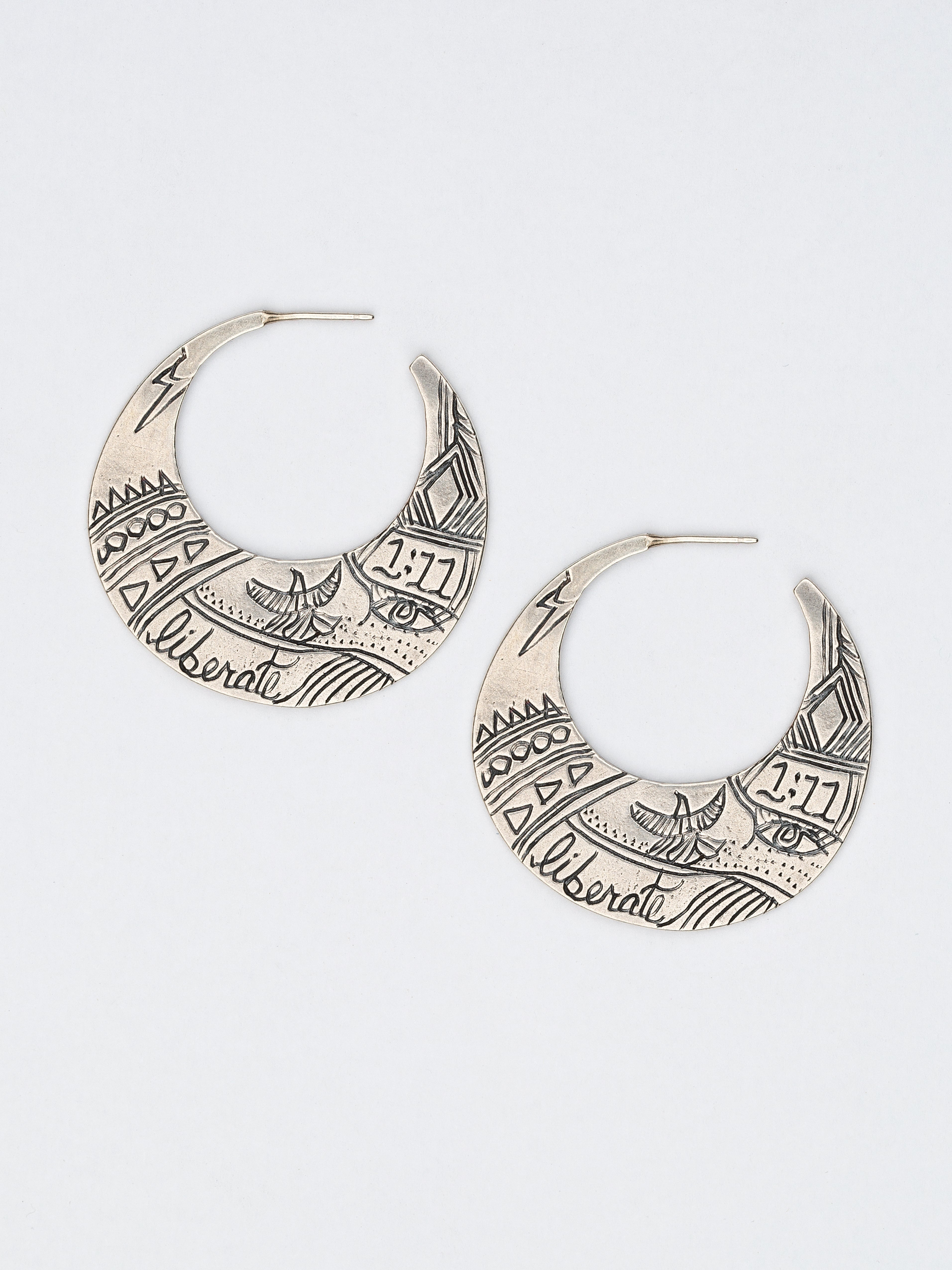 Climb High Sterling Earrings
