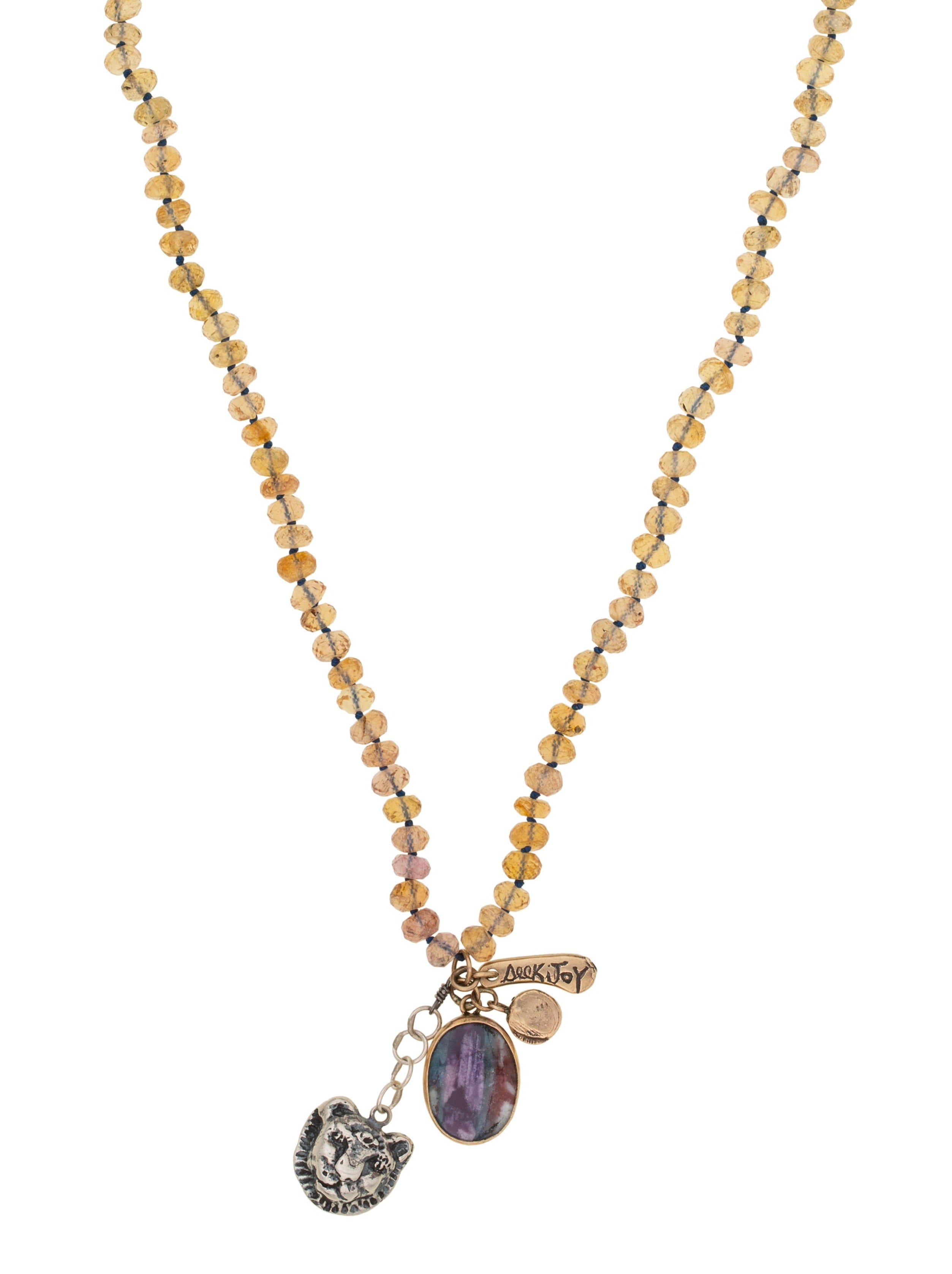 Lion of Paraiba Necklace