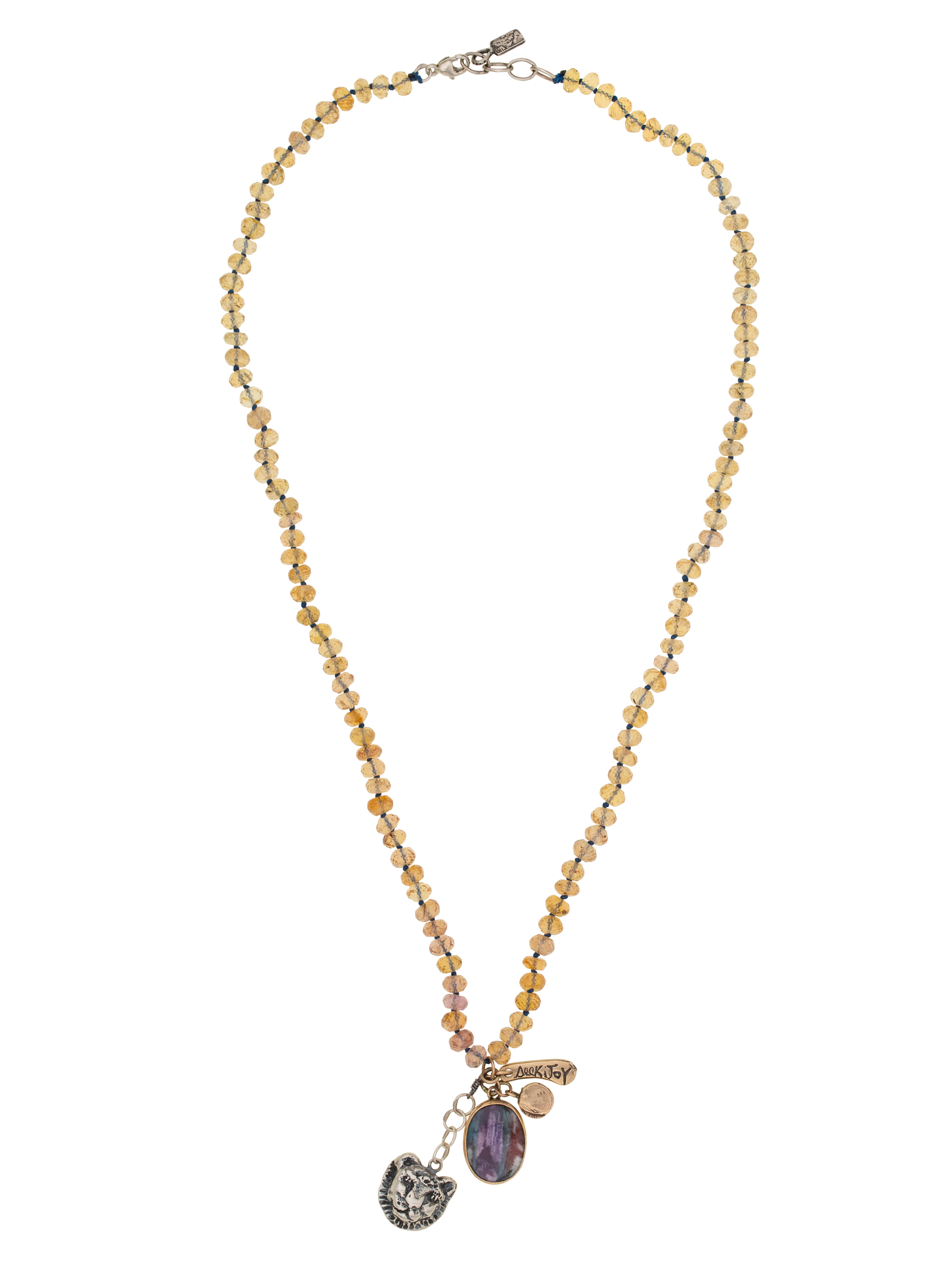 Lion of Paraiba Necklace
