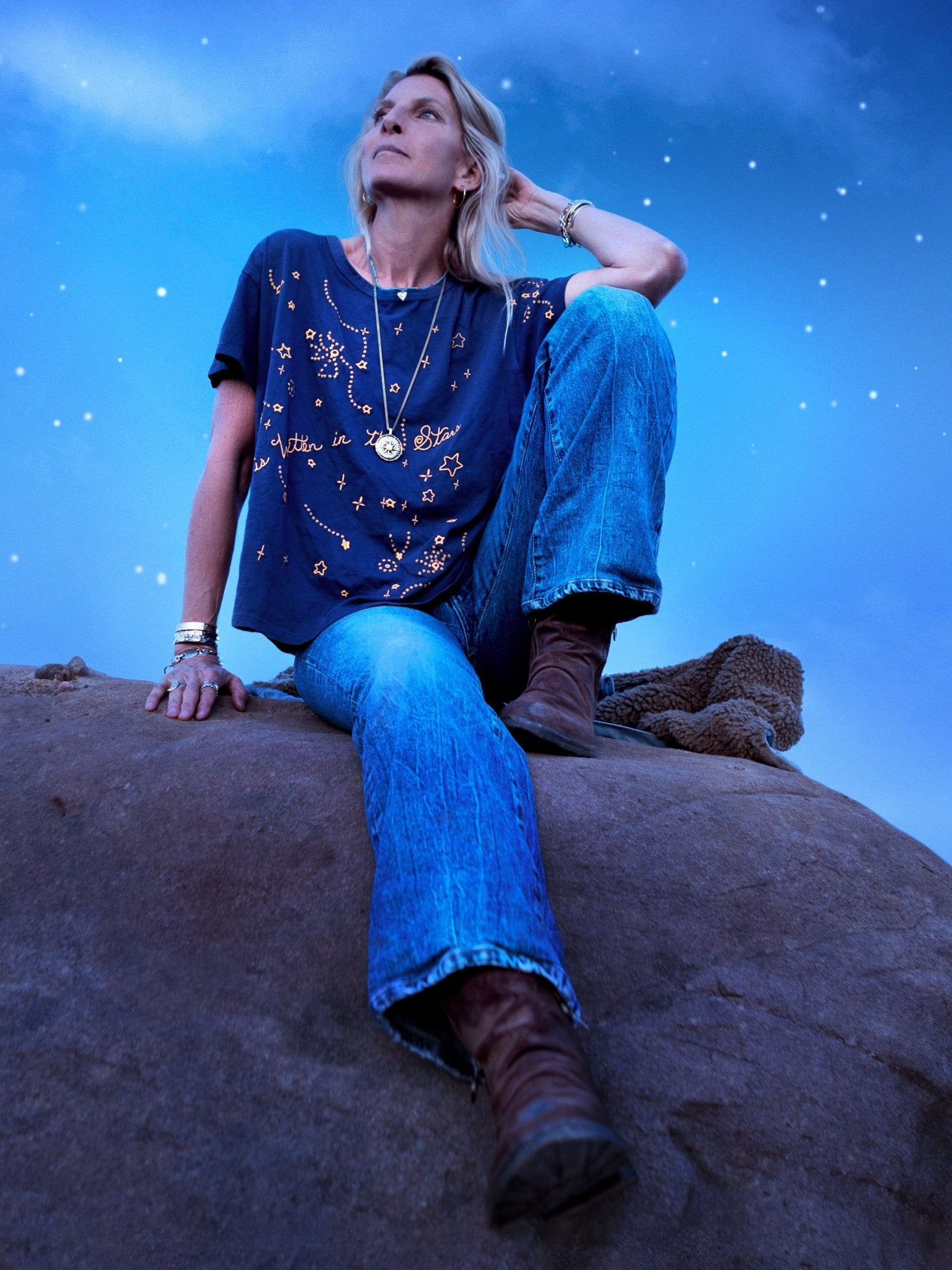 It's Written In The Stars T-Shirt — Handmade by Jes MaHarry