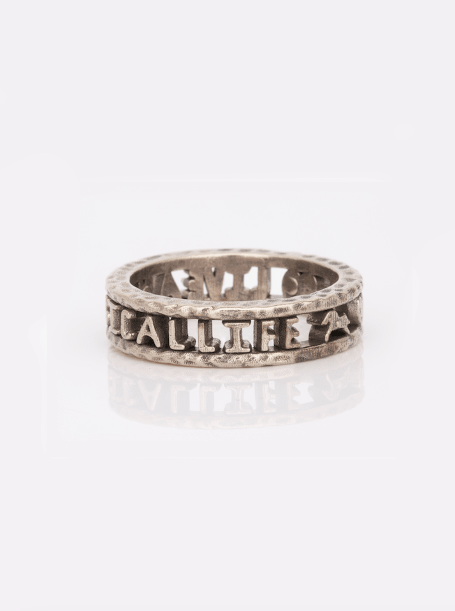 Live A Magical Life Sterling Ring — Handmade by Jes MaHarry