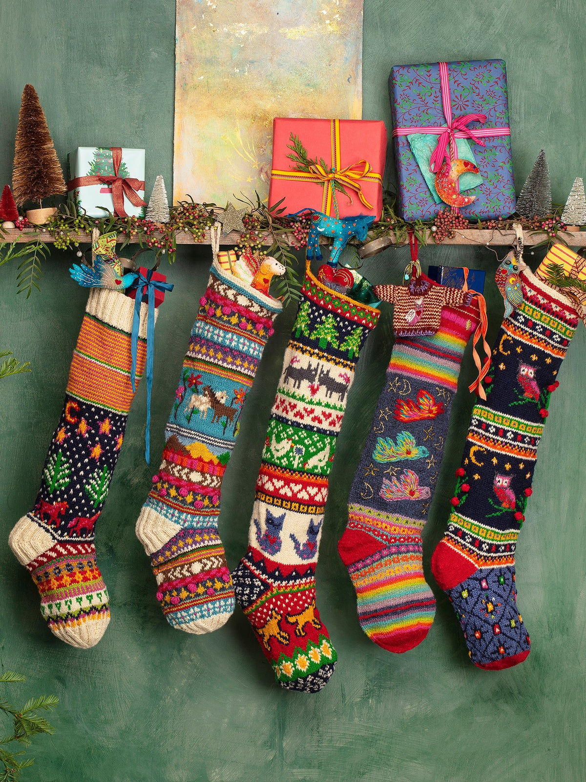 Sing For Joy Handknit Stocking — Jes MaHarry