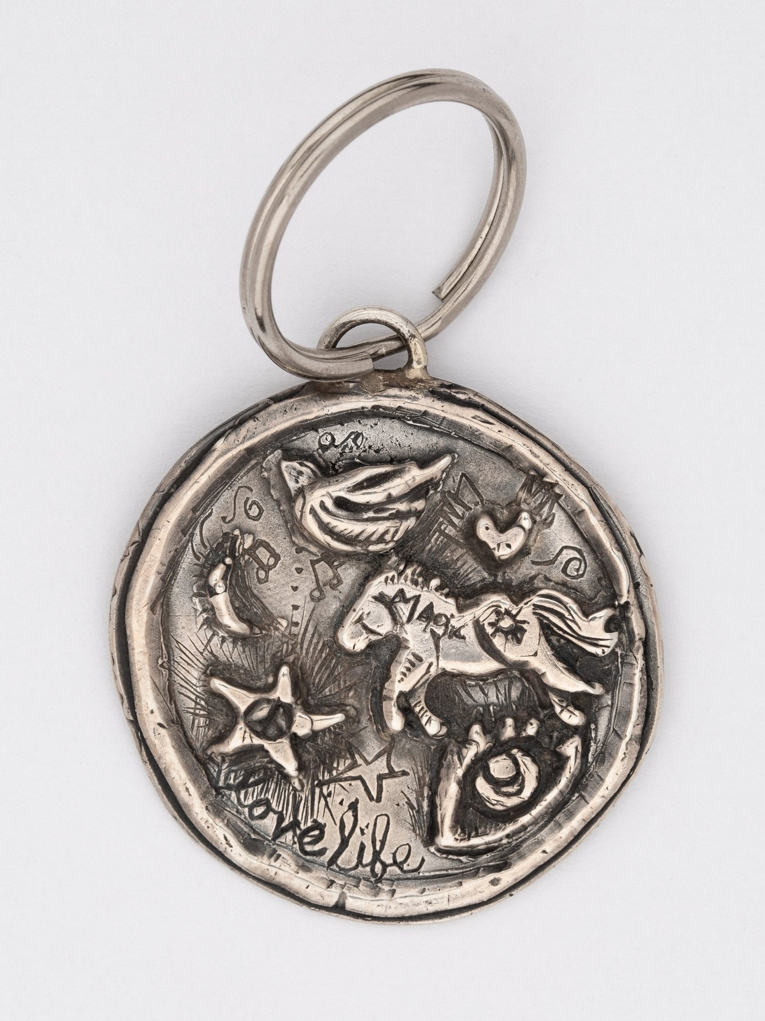 Love Life Keyring — Handmade by Jes MaHarry