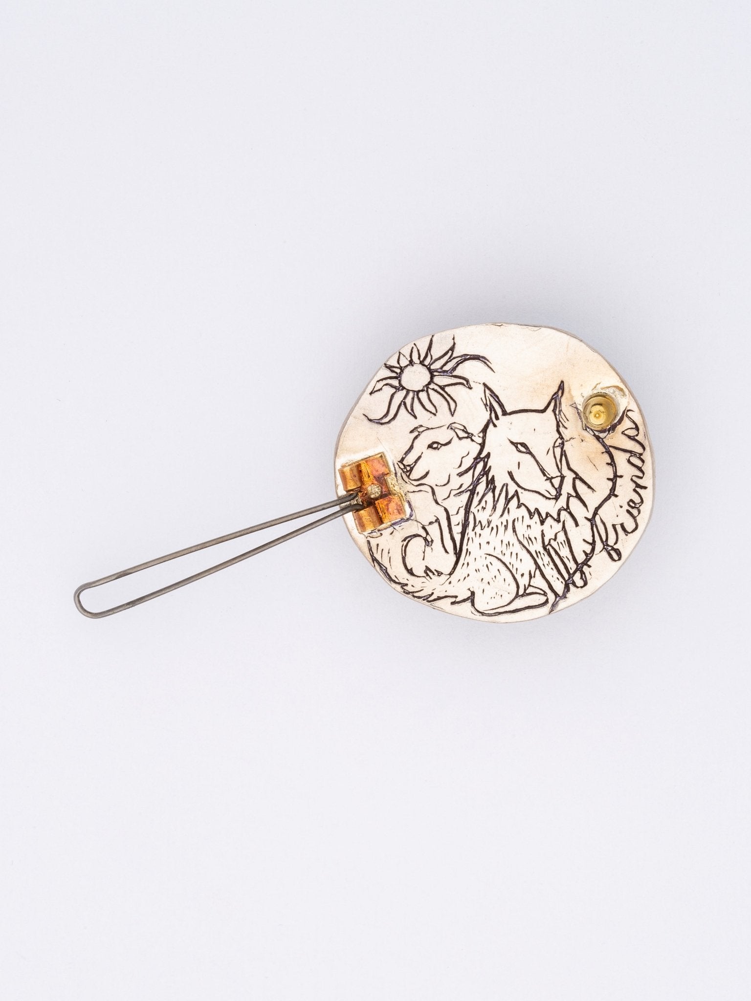 Be Kind And Gentle Hair Clip — Handmade by Jes MaHarry