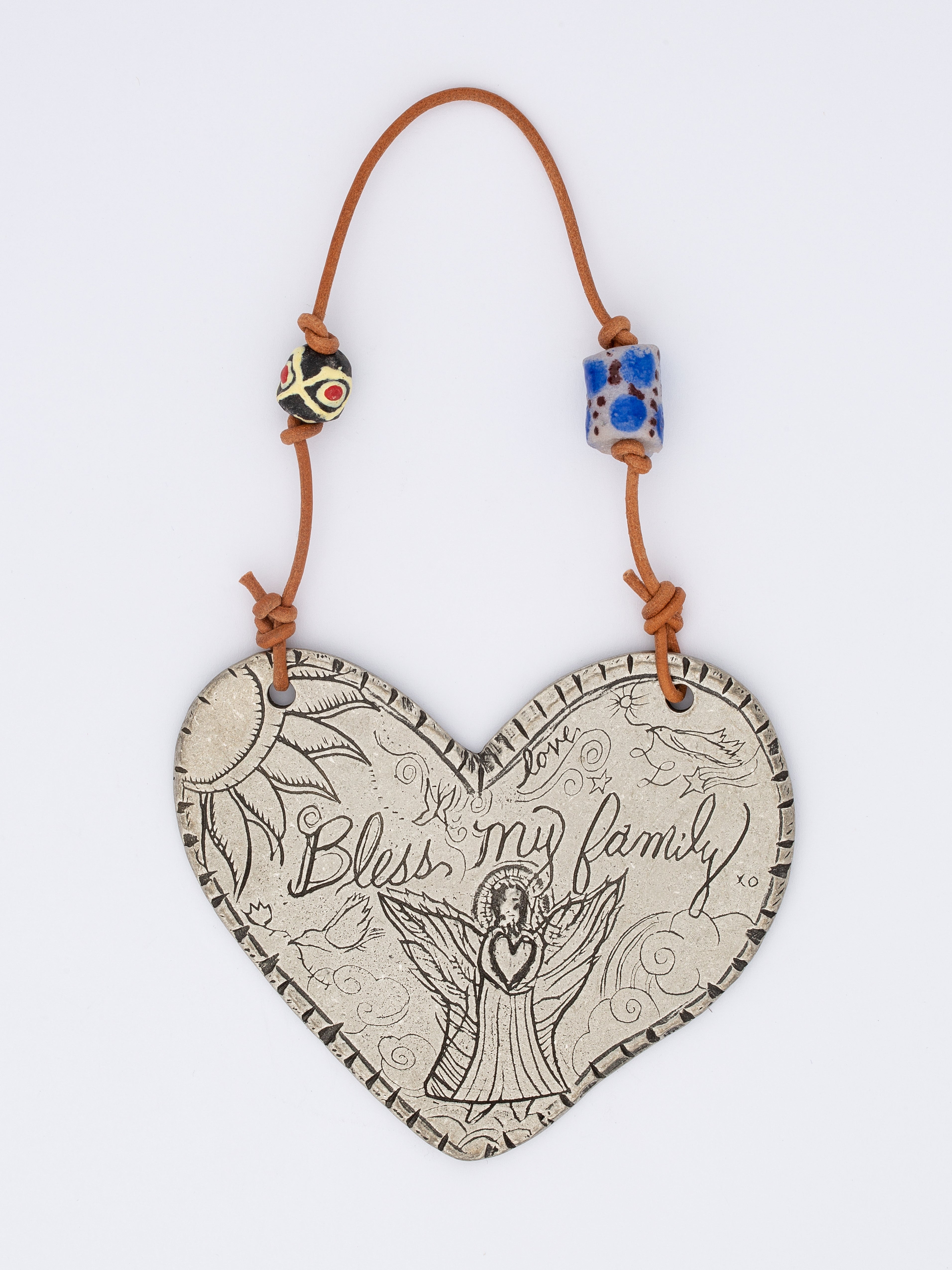 Bound by Love Pewter Ornament