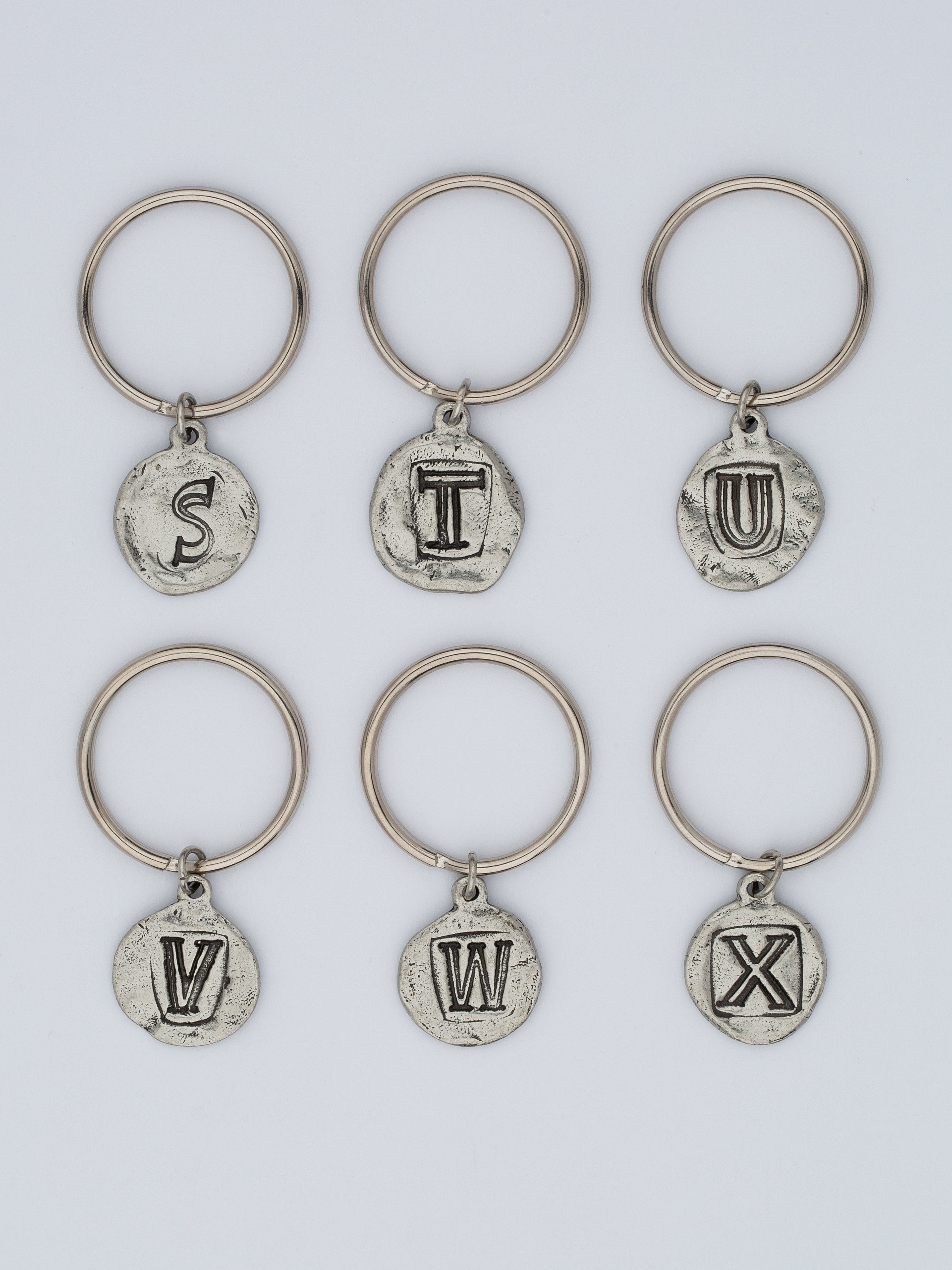 Choose Your Letter Keyring