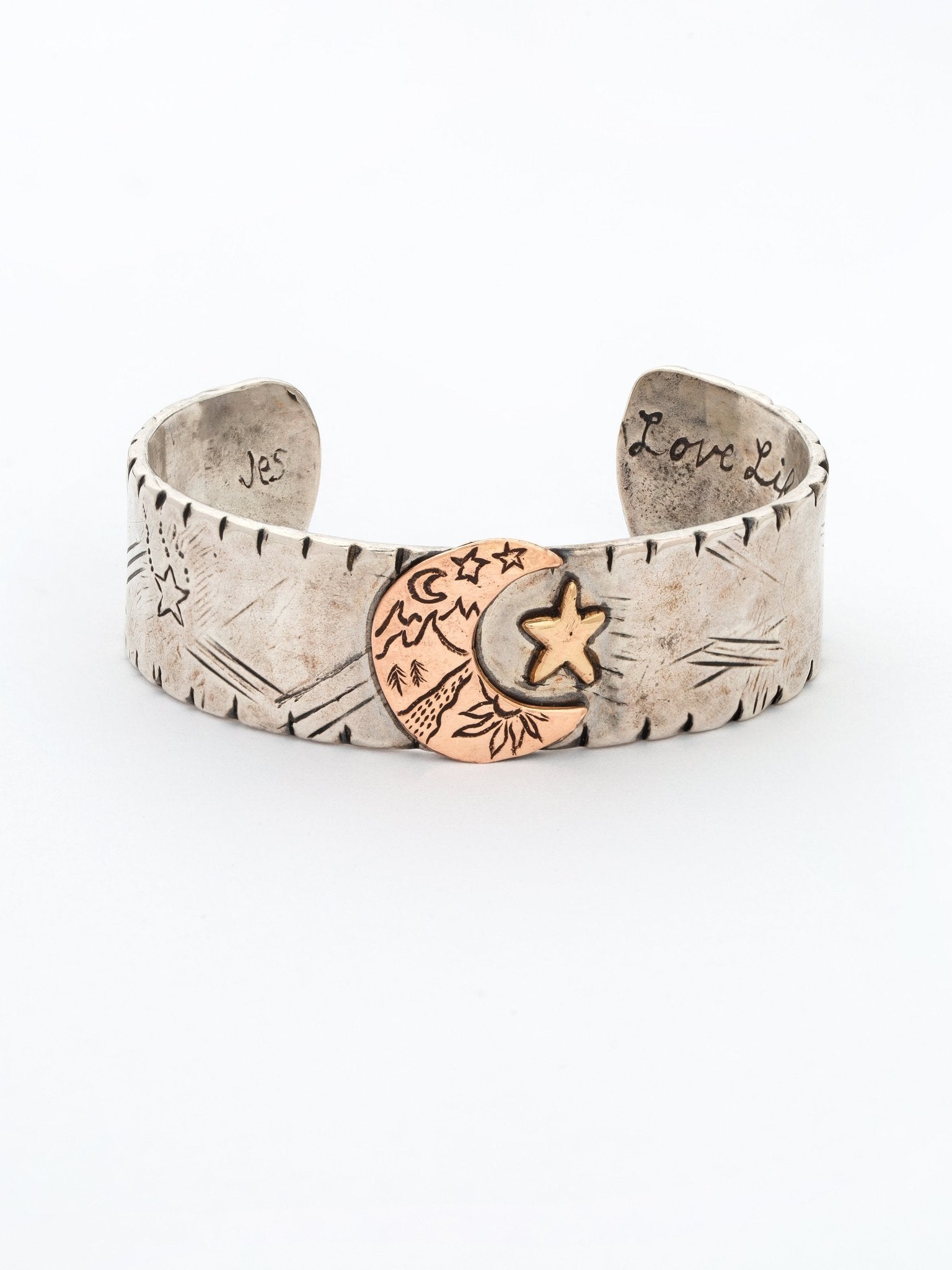 Moon And Stars Cuff — Handmade by Jes MaHarry