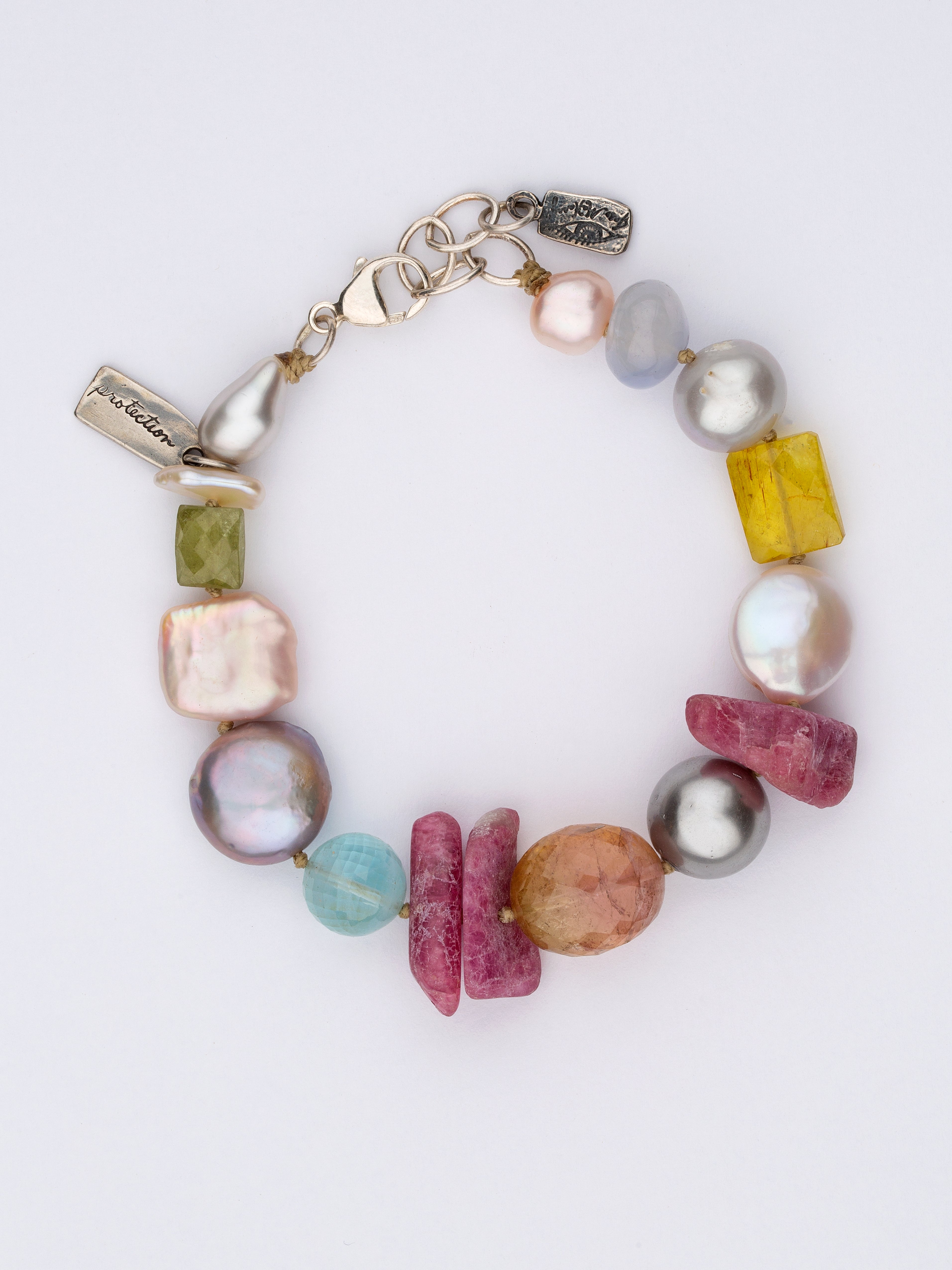 Wildflower Pearl Bracelet