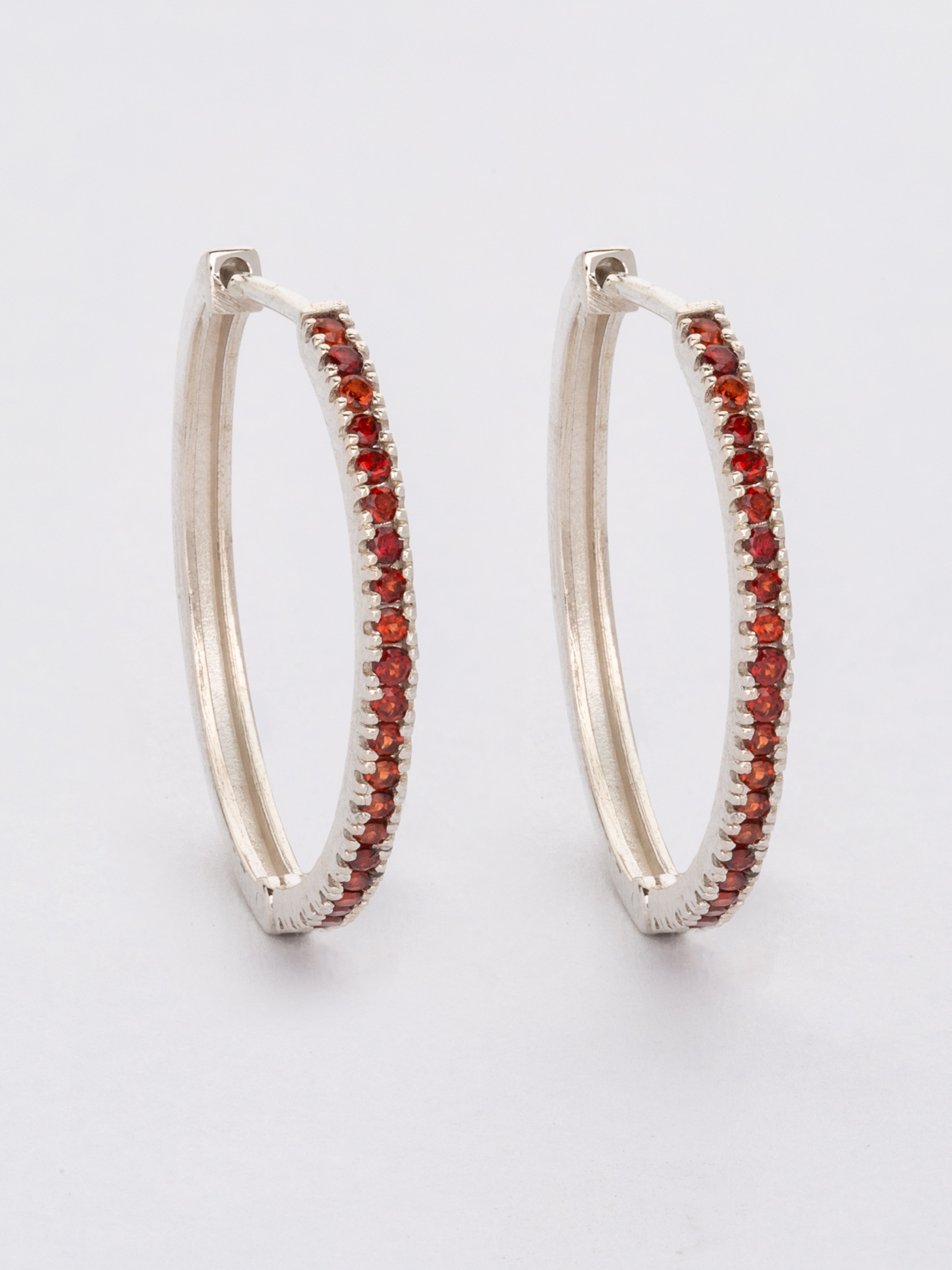 Large Inner Radiance Huggie Earrings