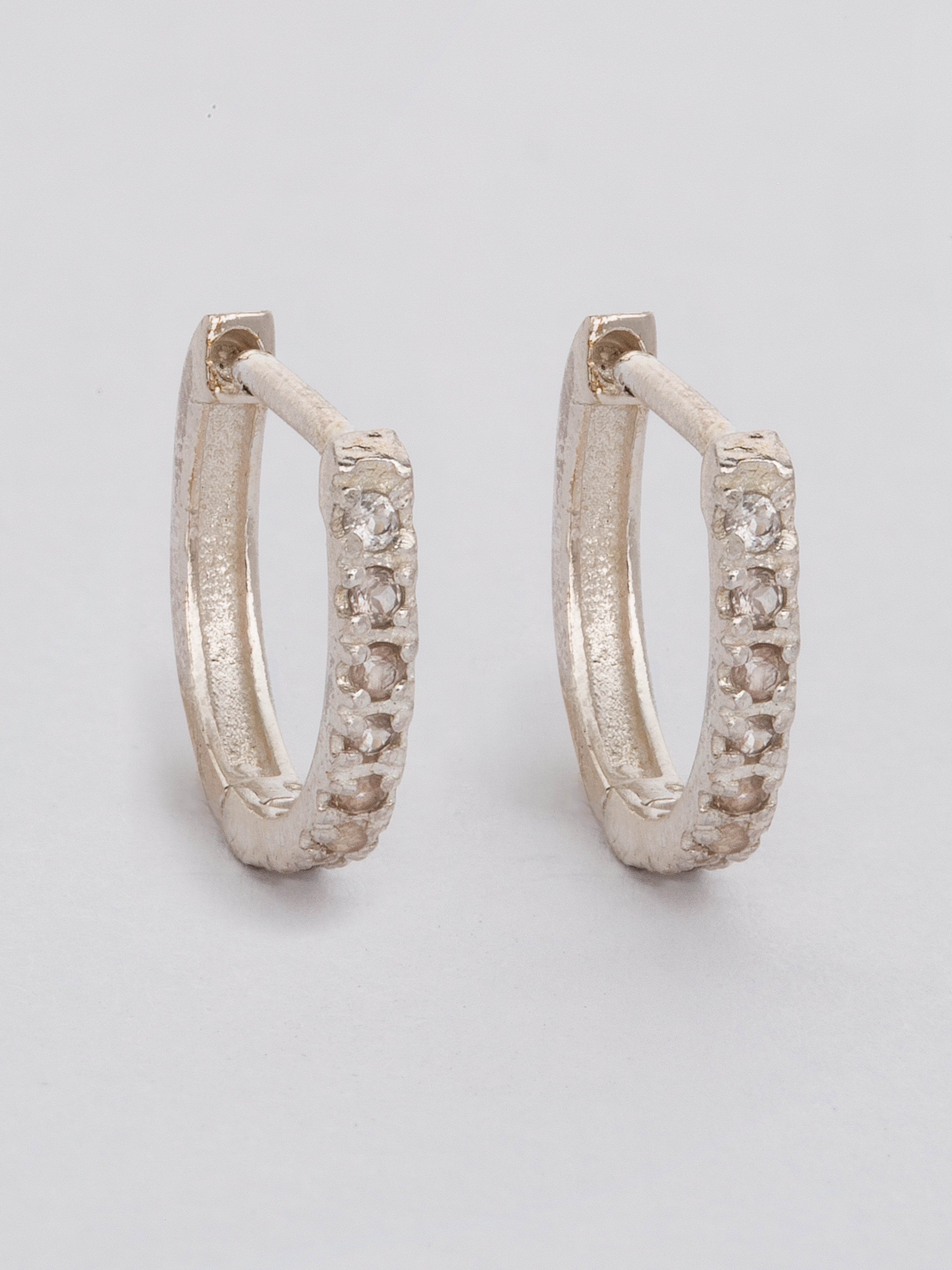 Small Inner Radiance Huggie Earrings
