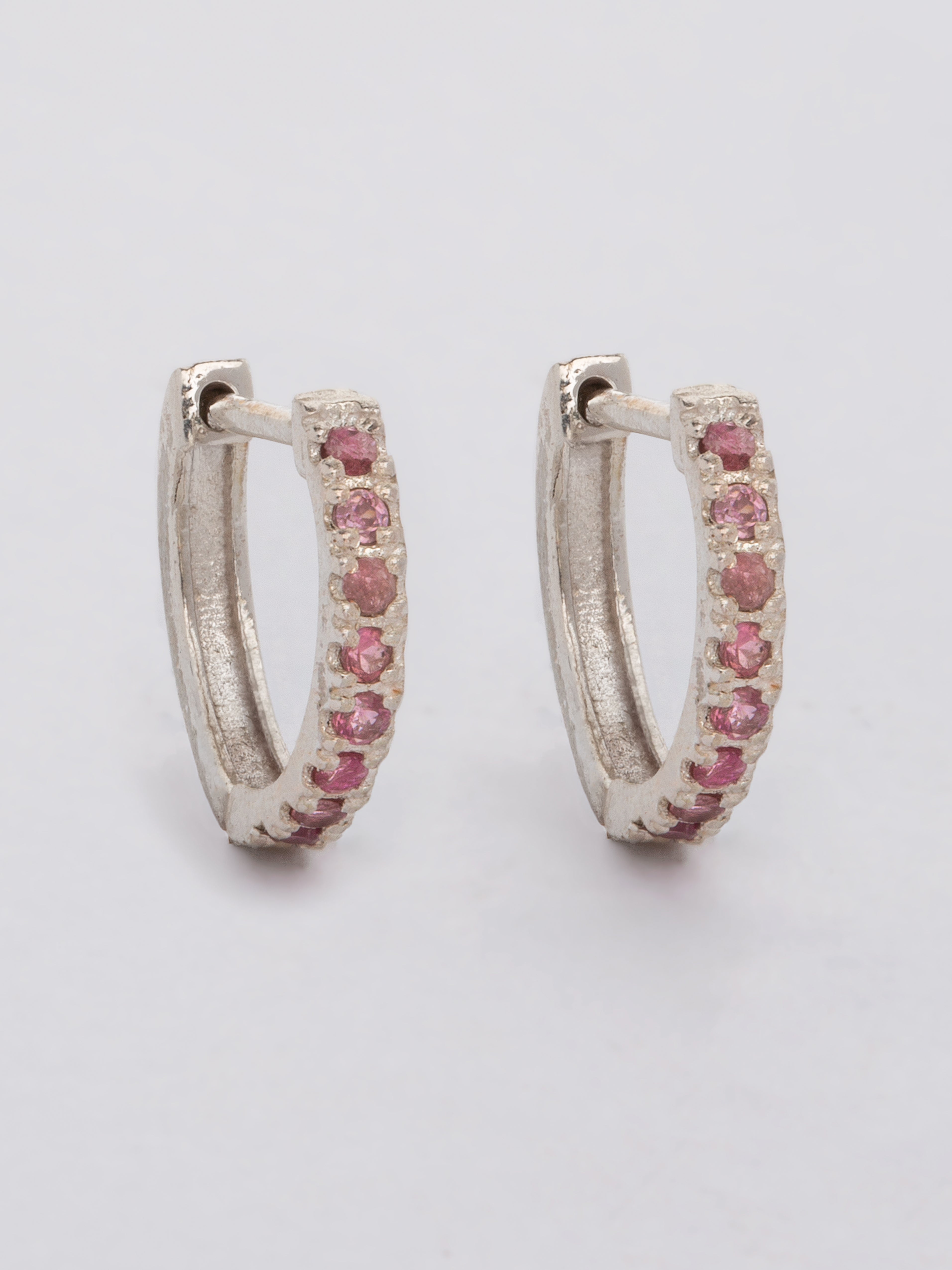 Small Inner Radiance Huggie Earrings