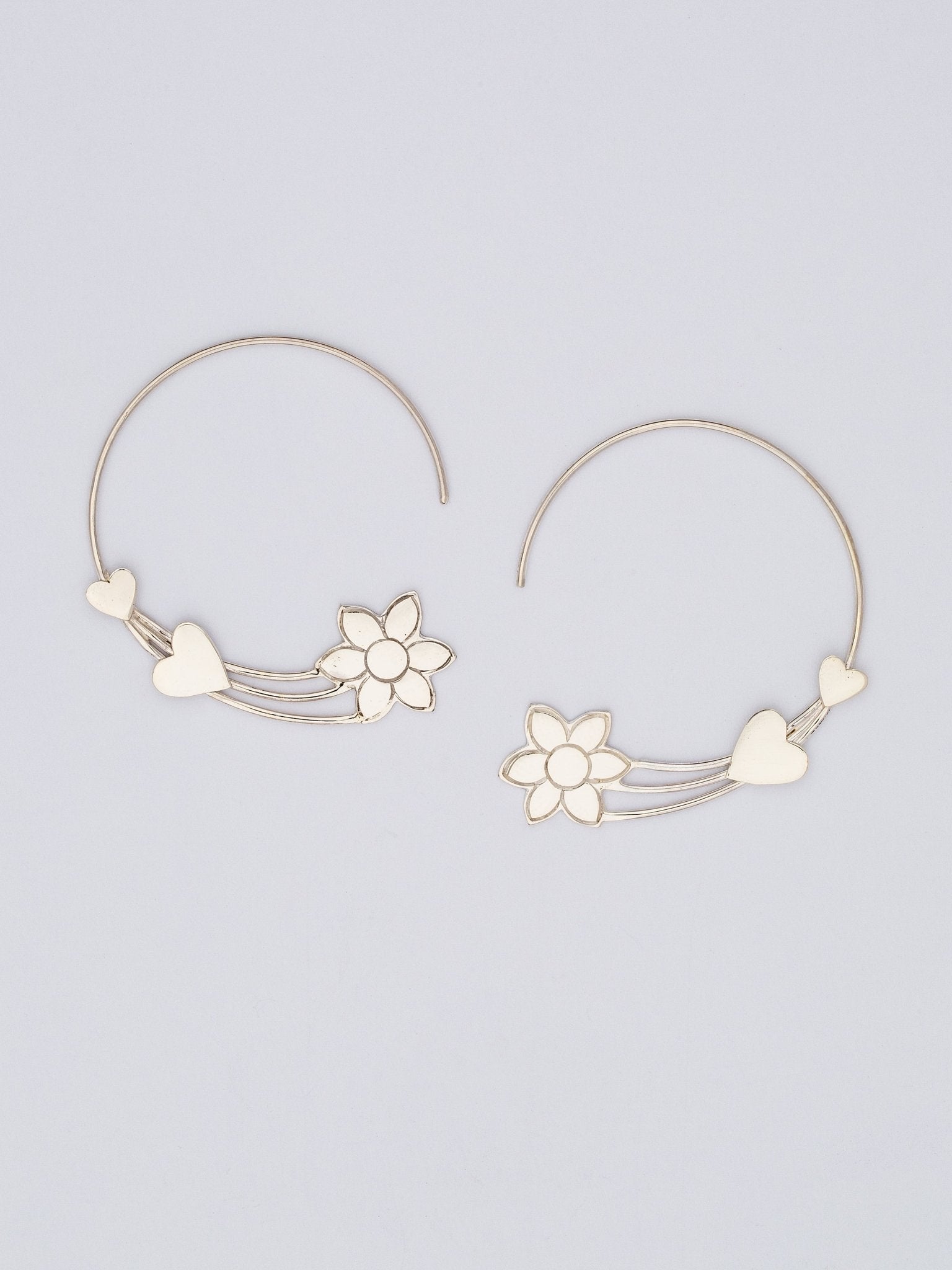 Peace and Wonder Hoop Earrings — Handmade by Jes MaHarry