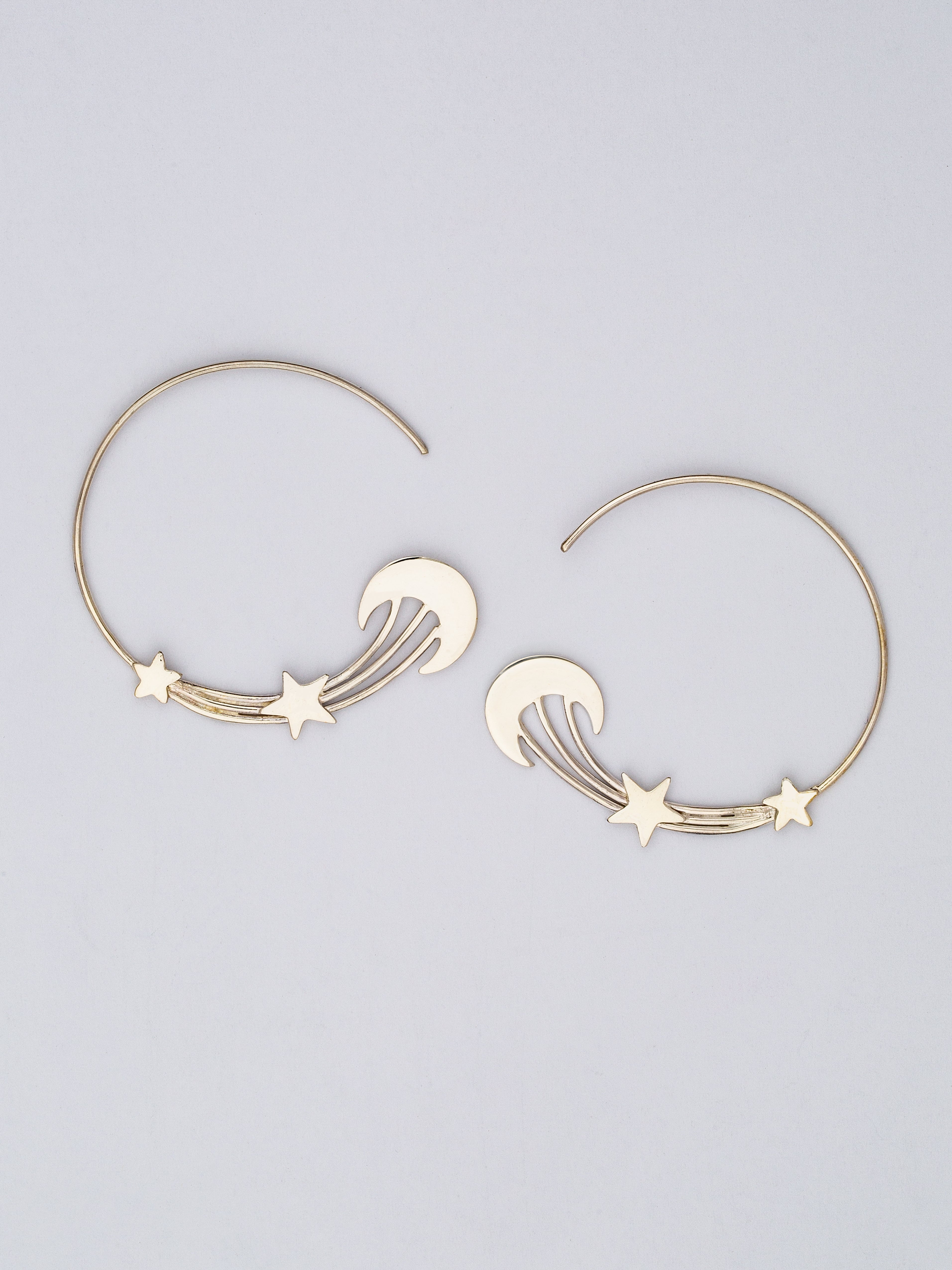 Peace and Wonder Hoop Earrings