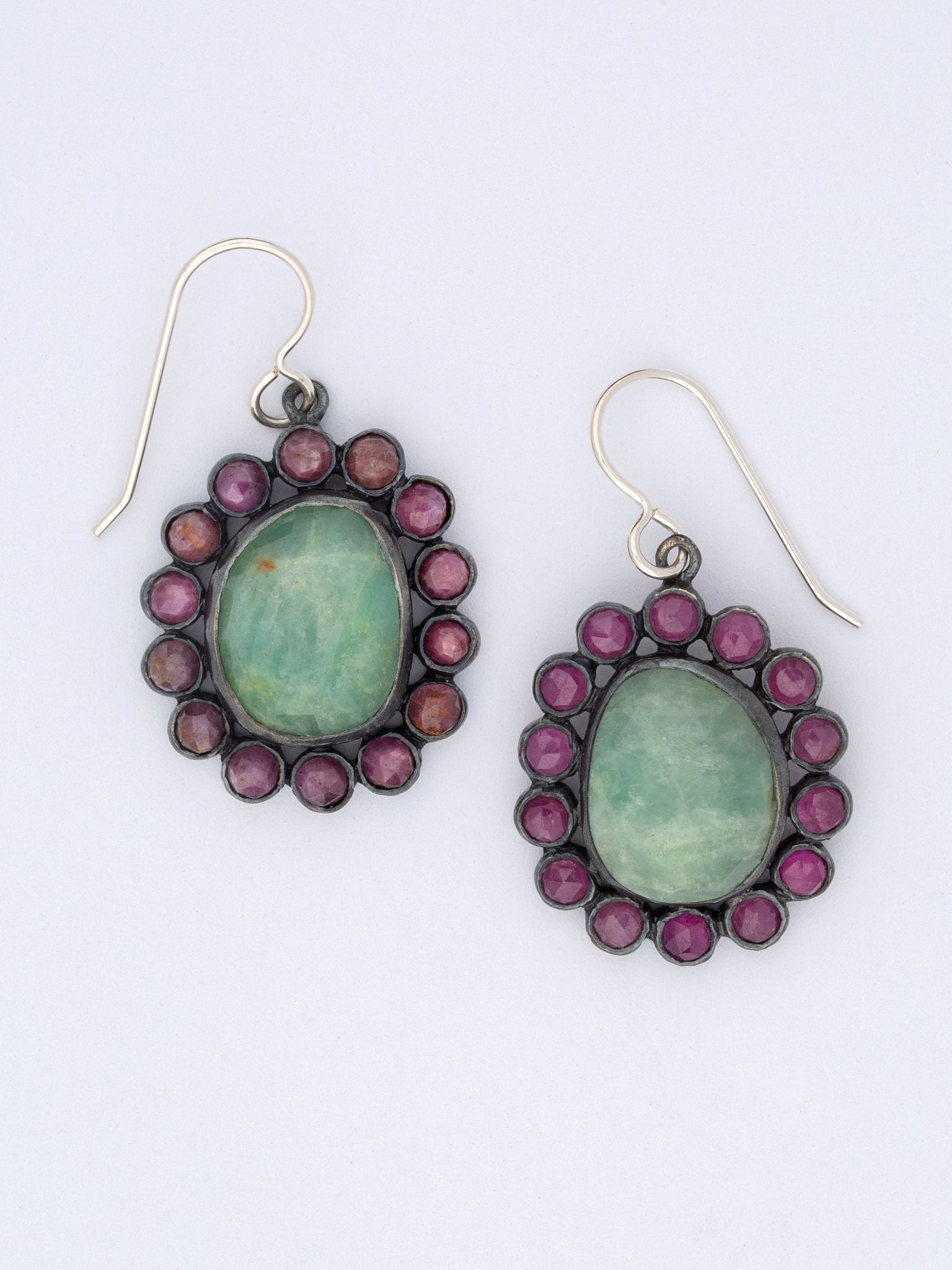 Halo Bloom Dawn Earrings — Handmade by Jes MaHarry