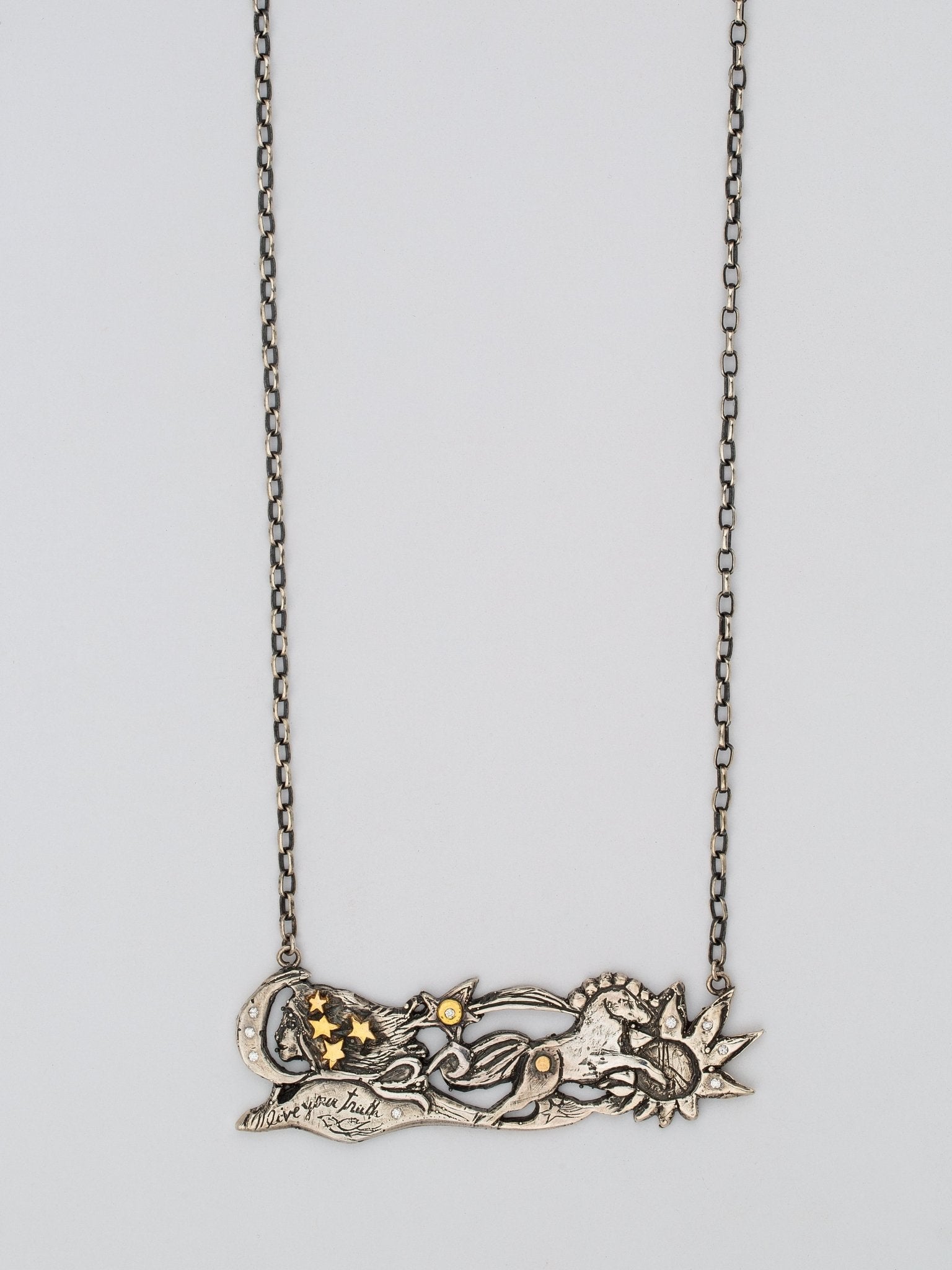 Follow Your Truth Necklace — Handmade by Jes MaHarry