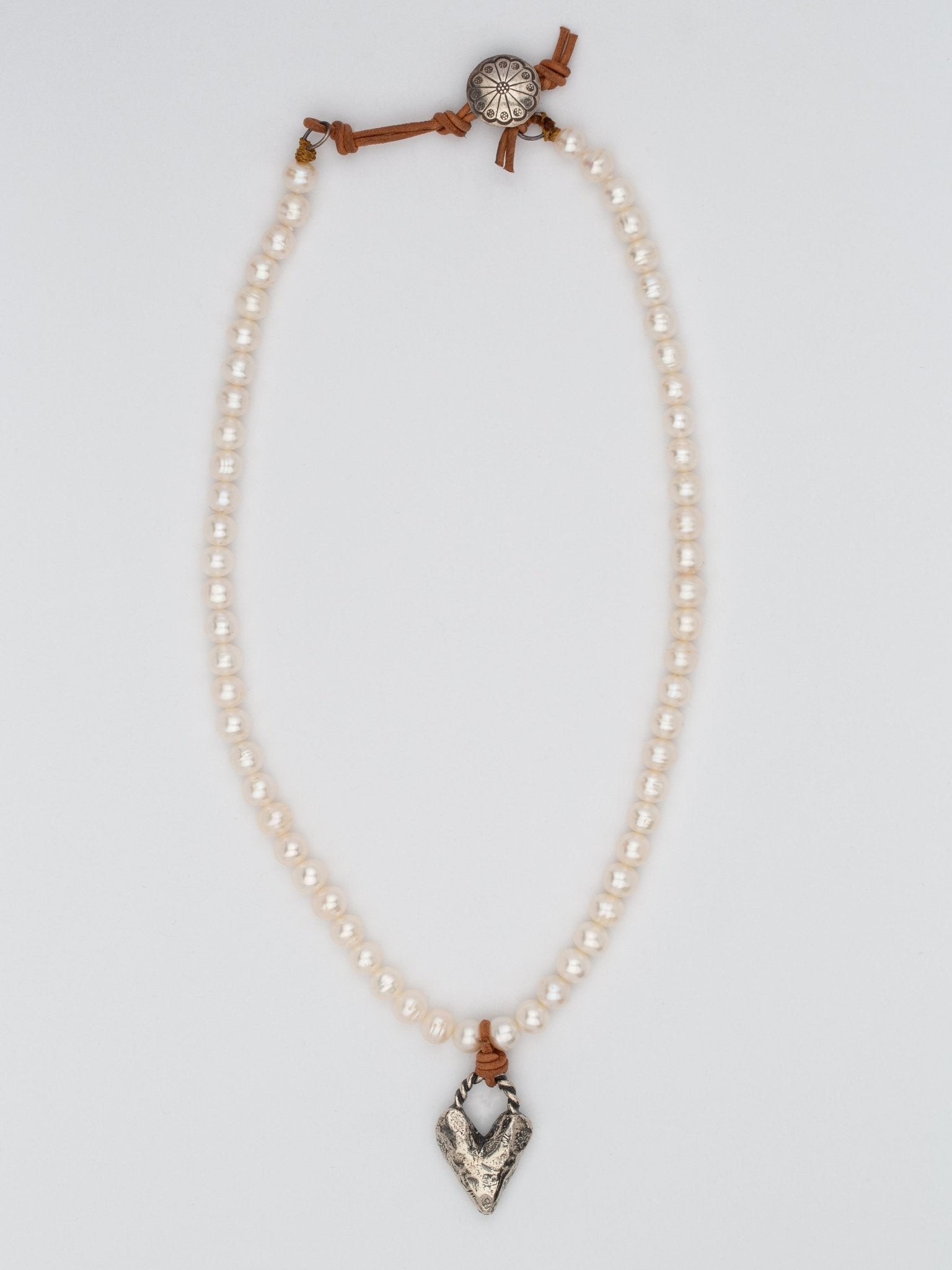 Pearl Of My Heart Necklace — Handmade by Jes MaHarry