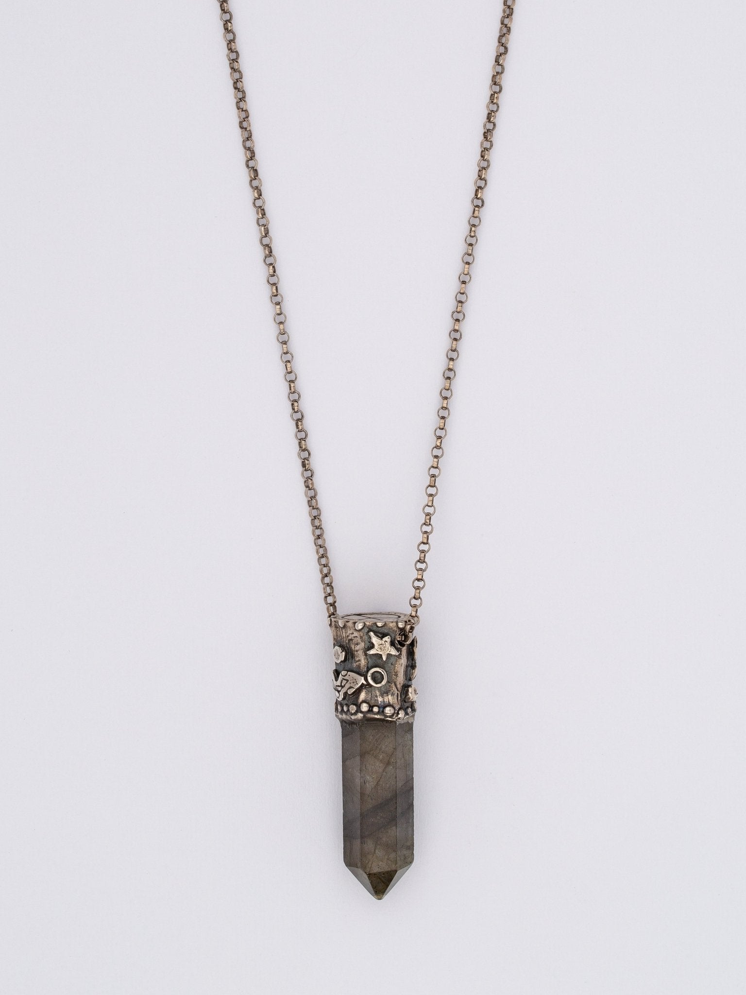 Power Stone Labradorite Necklace — Handmade by Jes MaHarry
