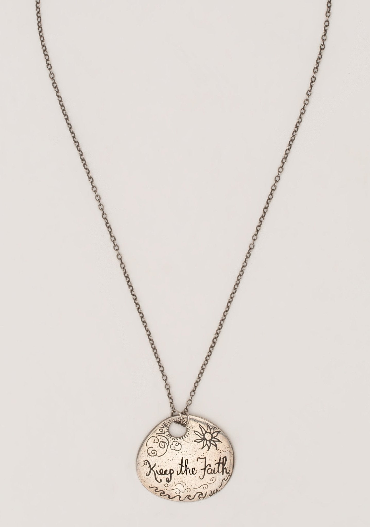 Walk In Faith Necklace — Handmade by Jes MaHarry