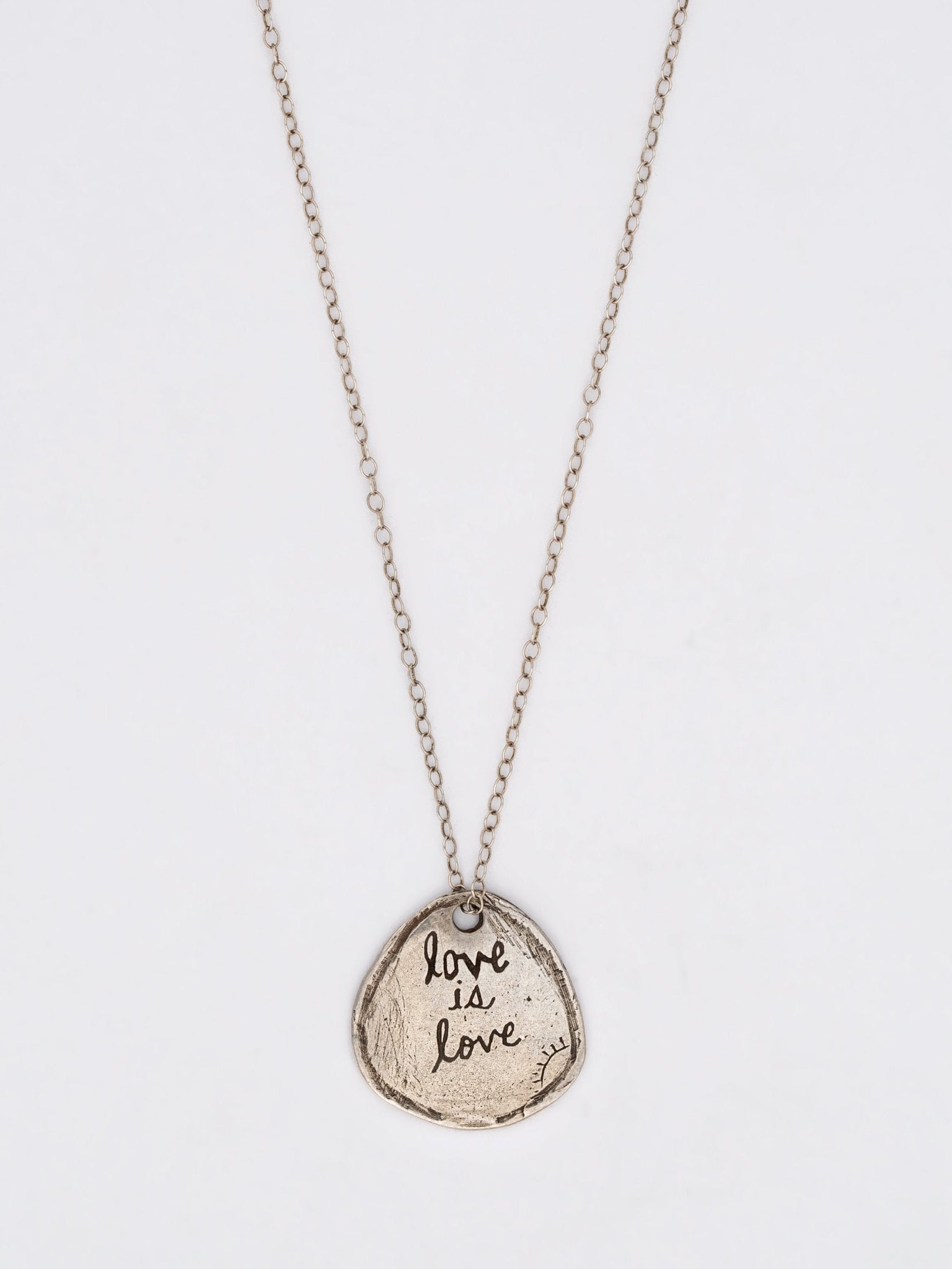Love is Love Necklace — Handmade by Jes MaHarry