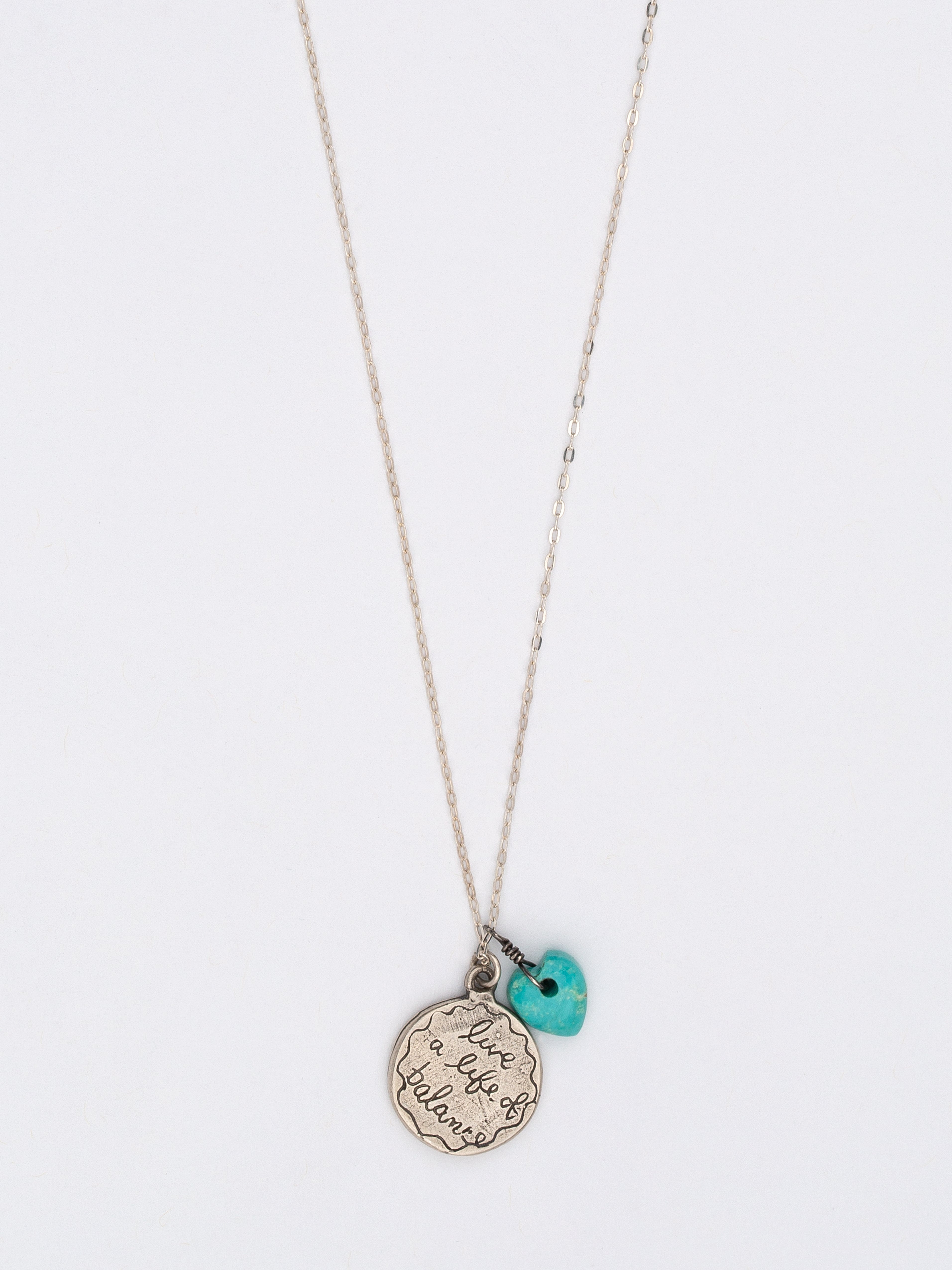 Moon and Sun Birthstone Necklace