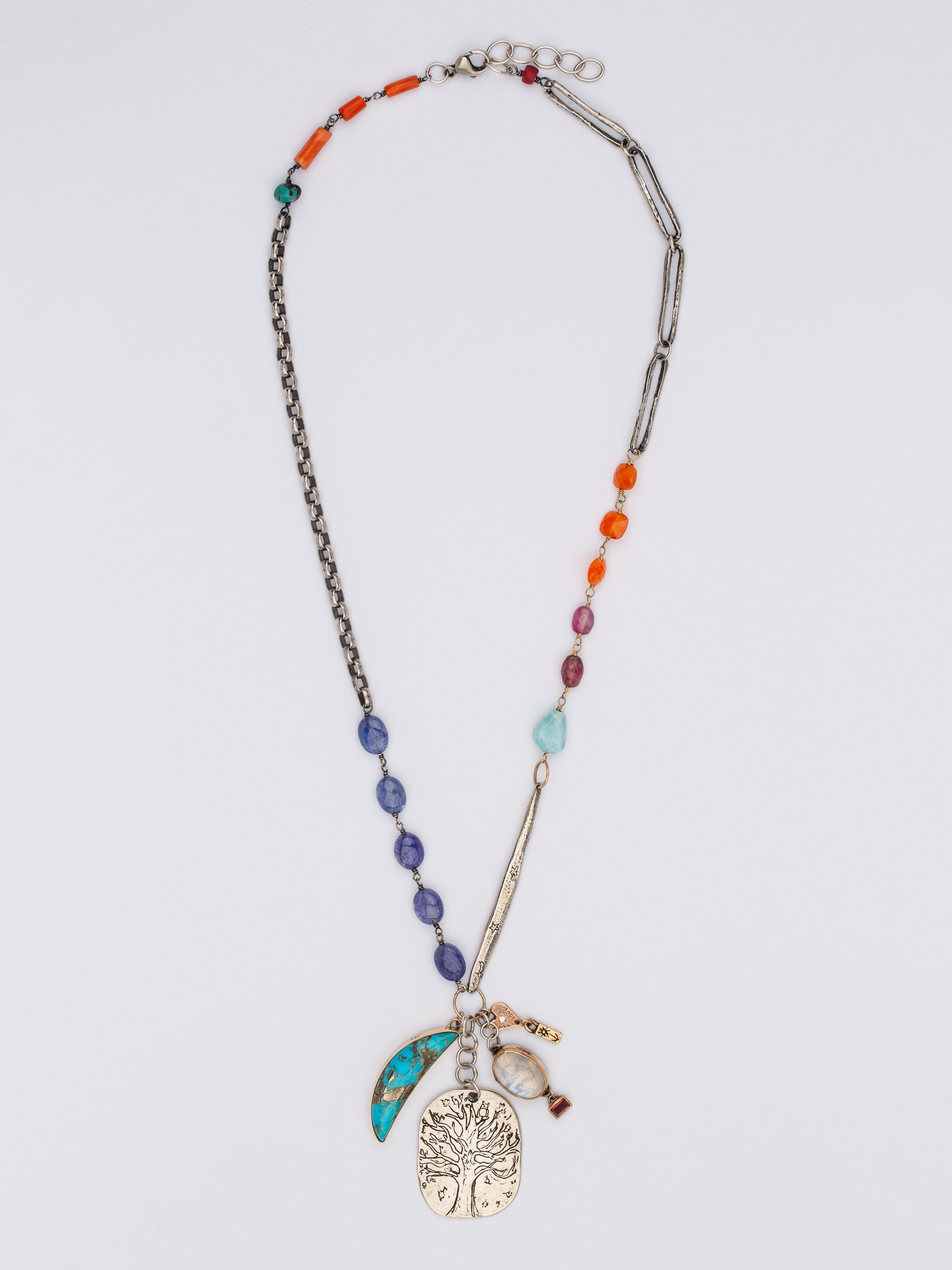 The Tree And The Moon Necklace