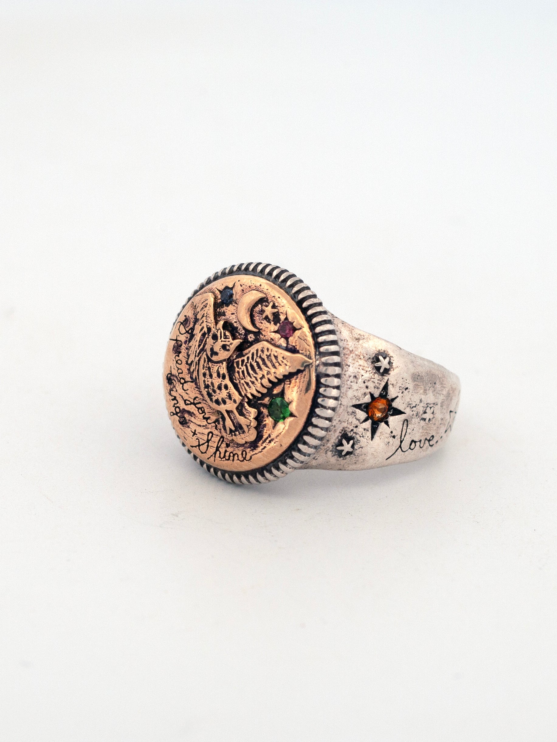 Spread Your Wings And Shine Ring