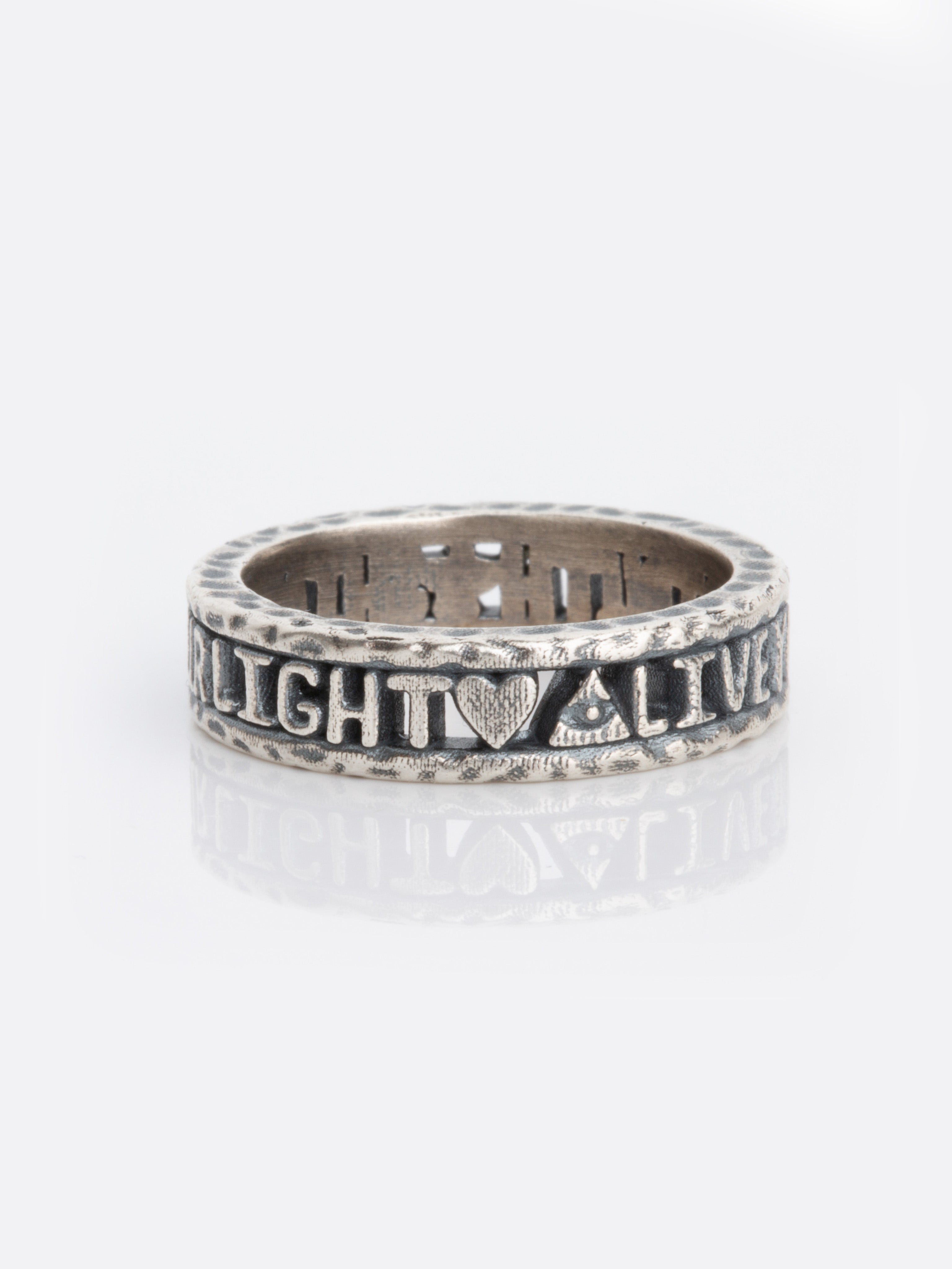 Live Your Truth Sterling Ring
