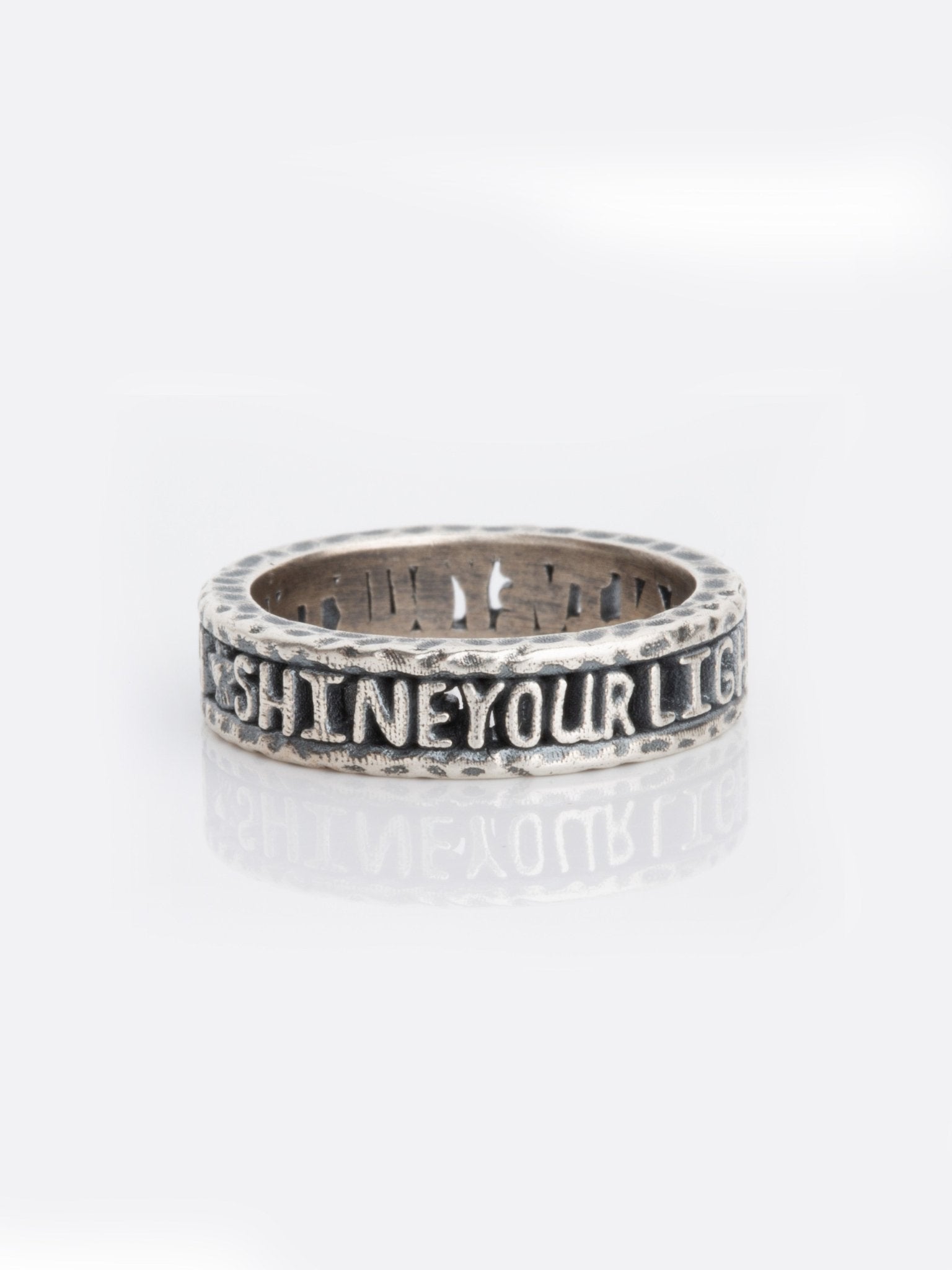 Live Your Truth Sterling Ring — Handmade by Jes MaHarry