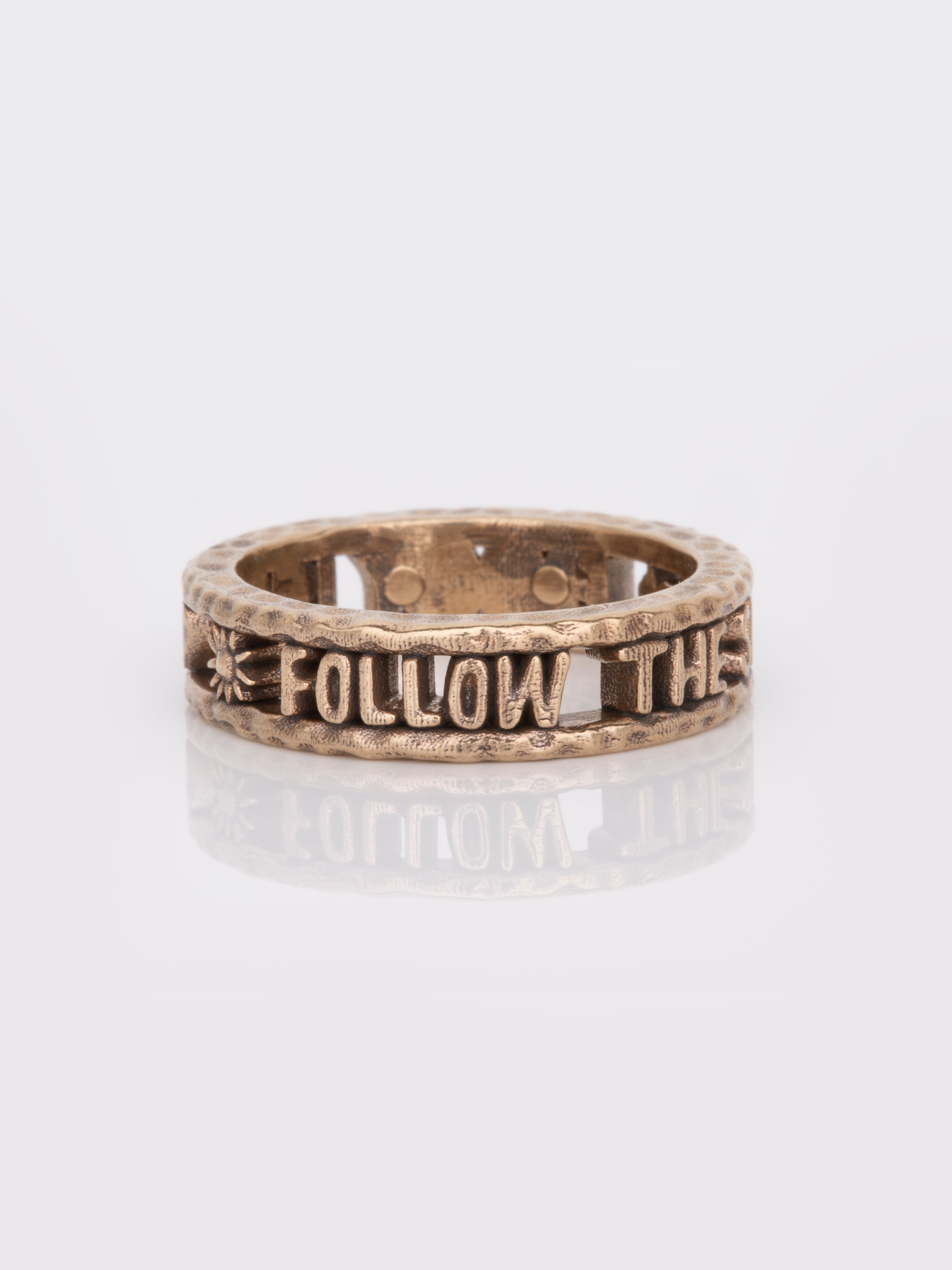 Follow The Sun Gold Ring