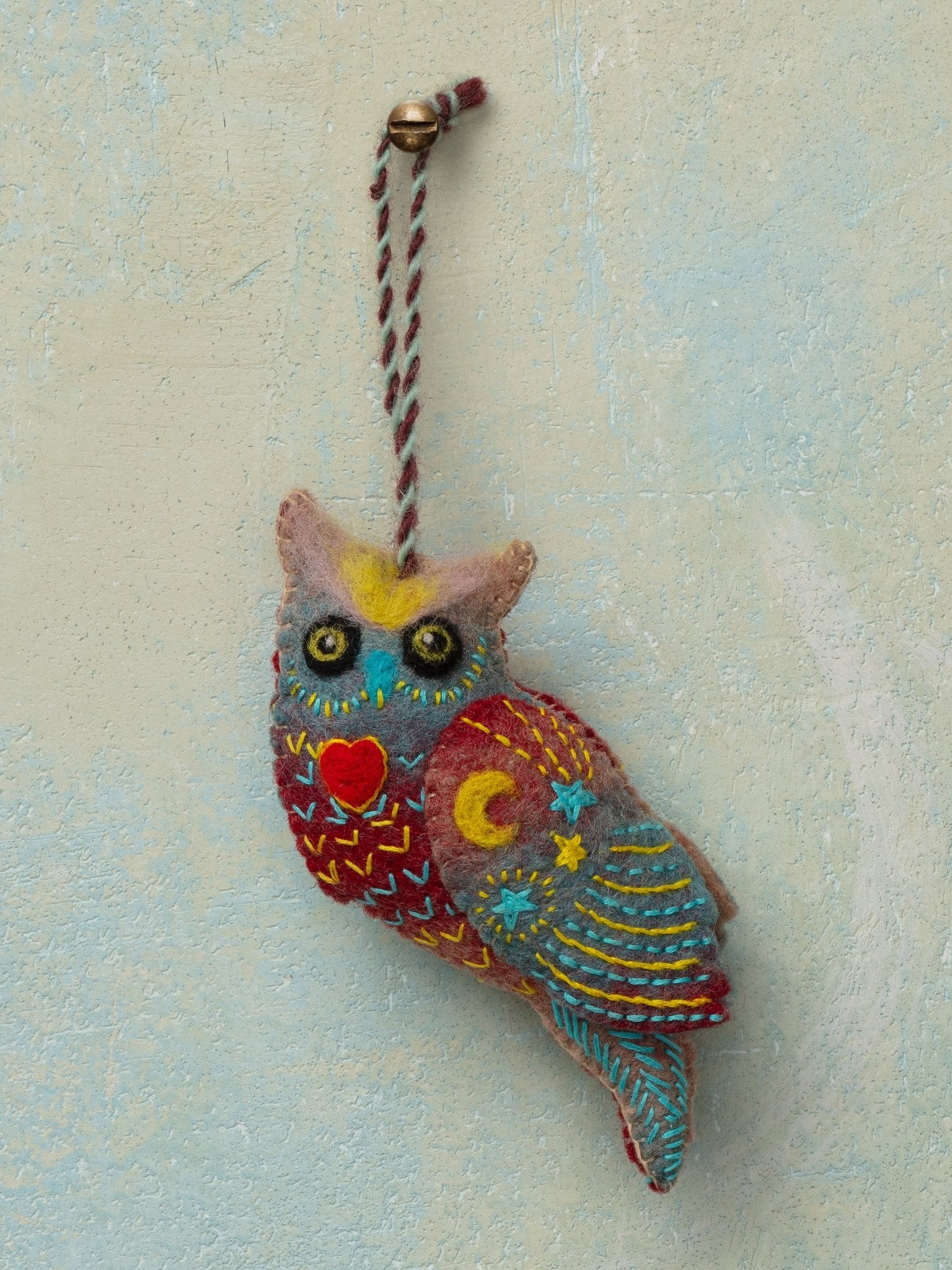 Kind Owl Ornament - Jes MaHarry