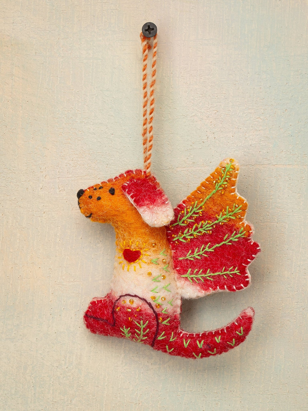 Angel Dog Ornament — Jes MaHarry