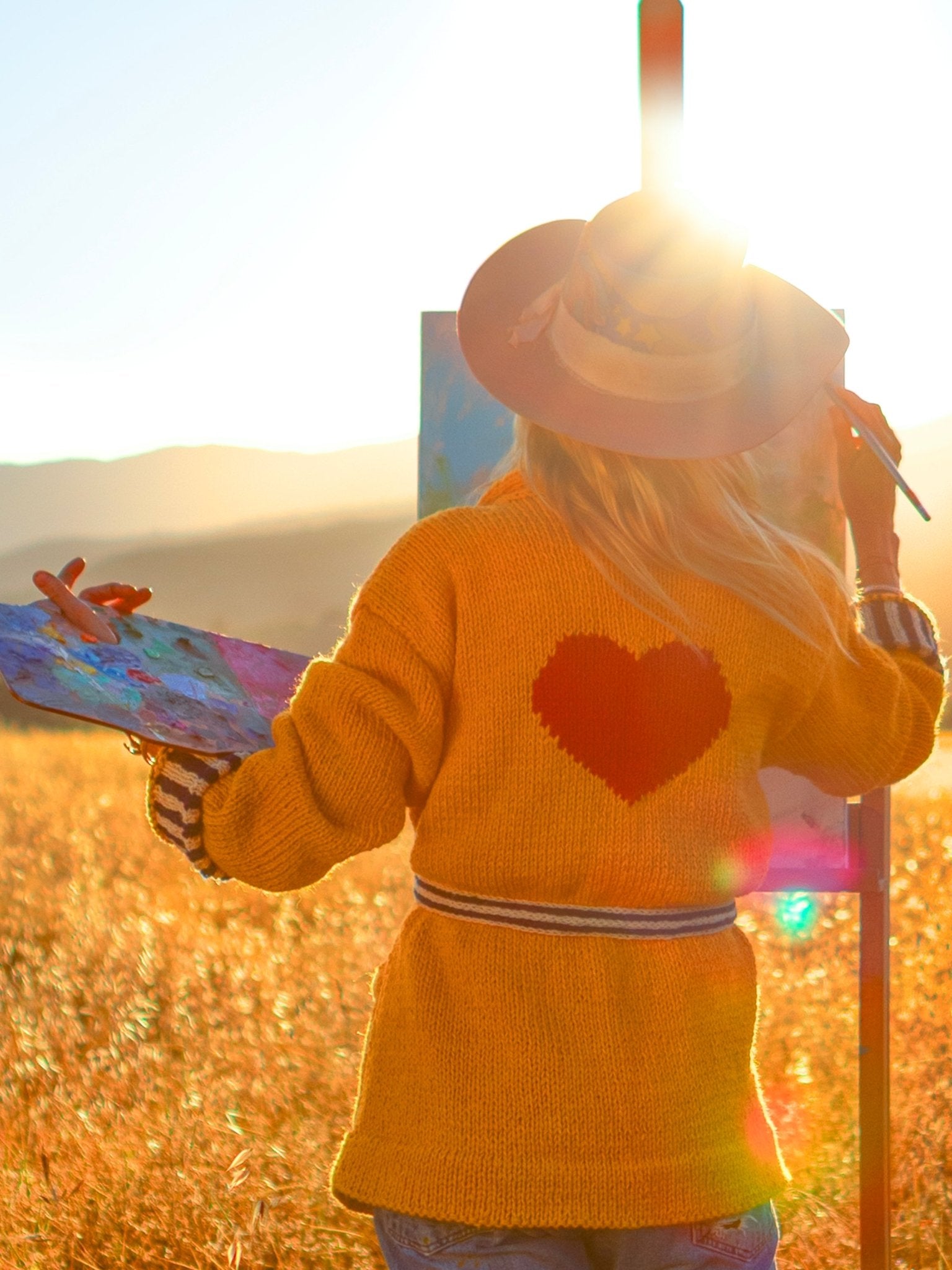 Cover Me In Sunshine Sweater - Jes MaHarry
