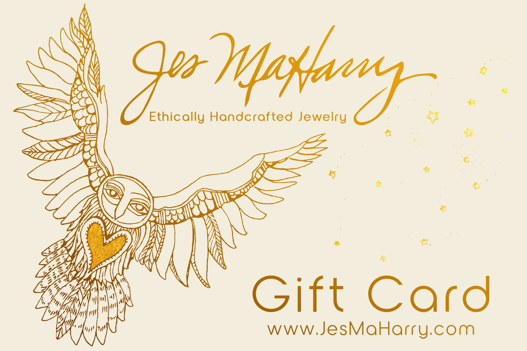 Jes MaHarry Gift Card