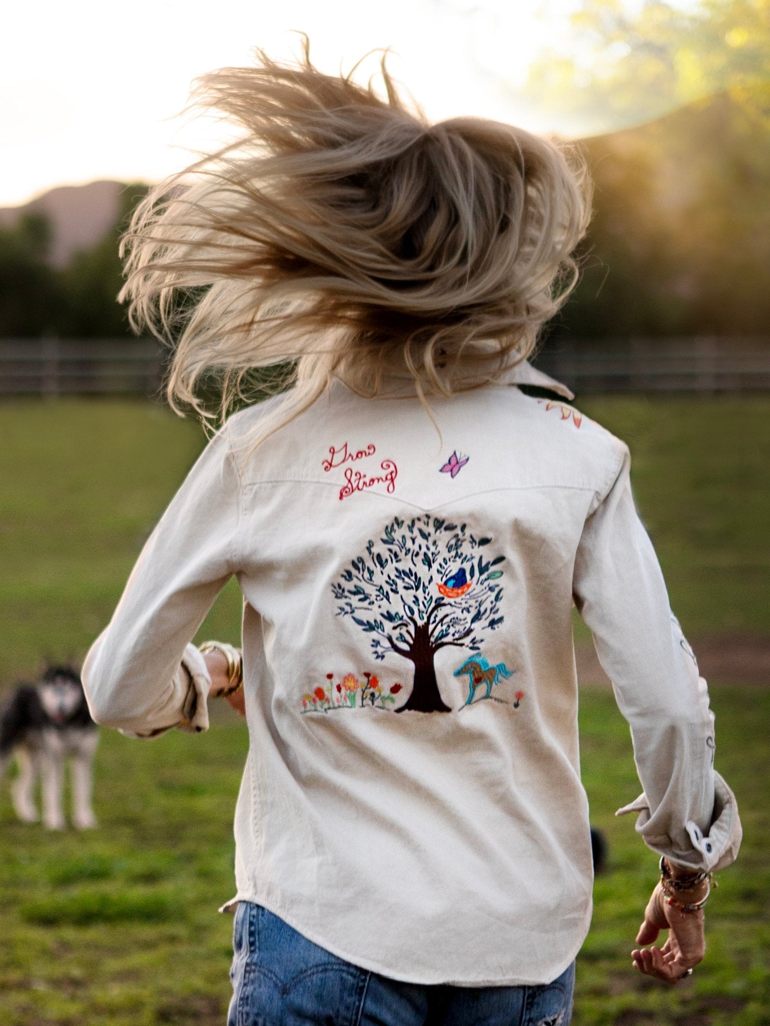 Grow Strong Shirt - Jes MaHarry