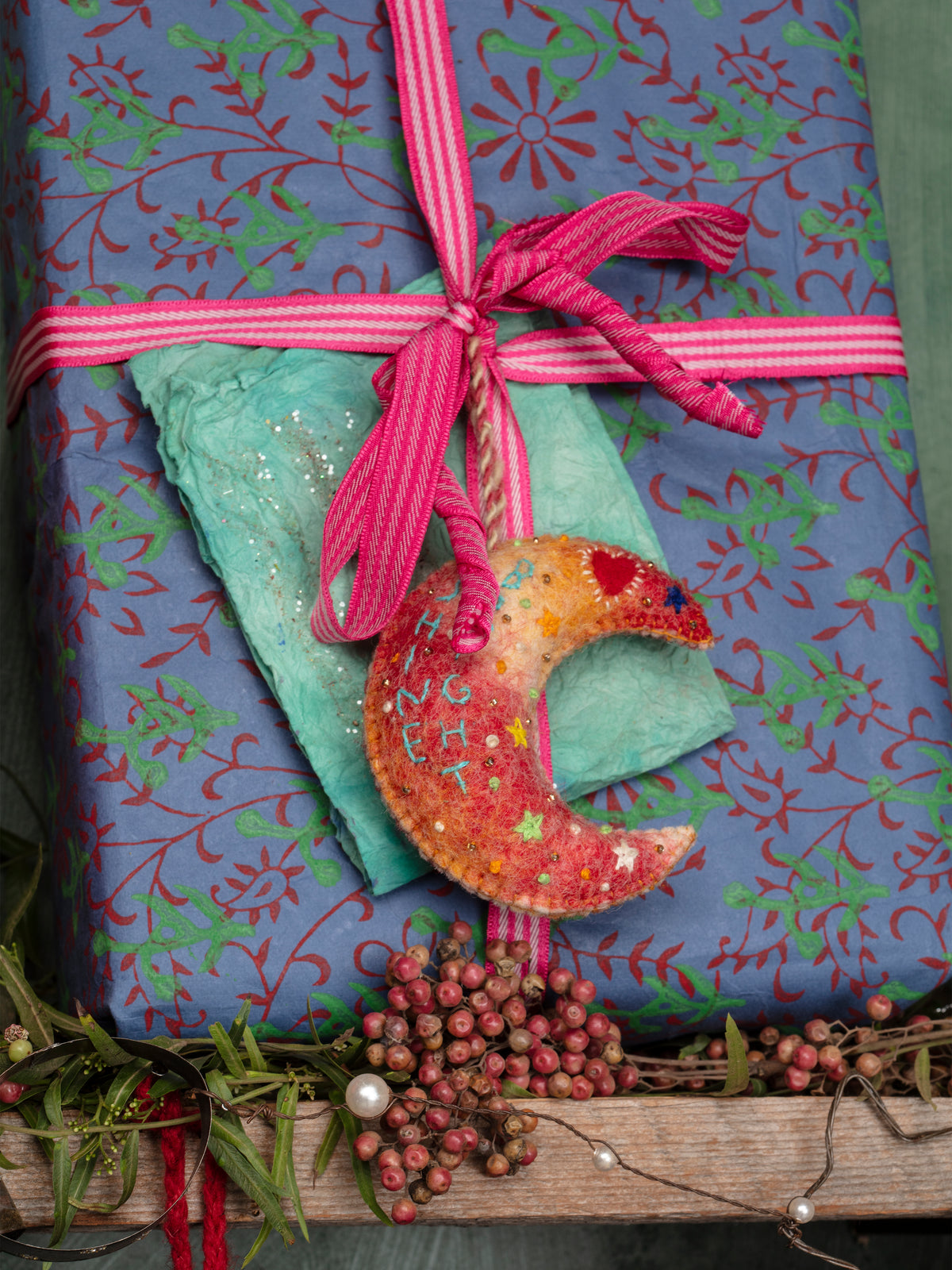 Shine Bright Moon Ornament