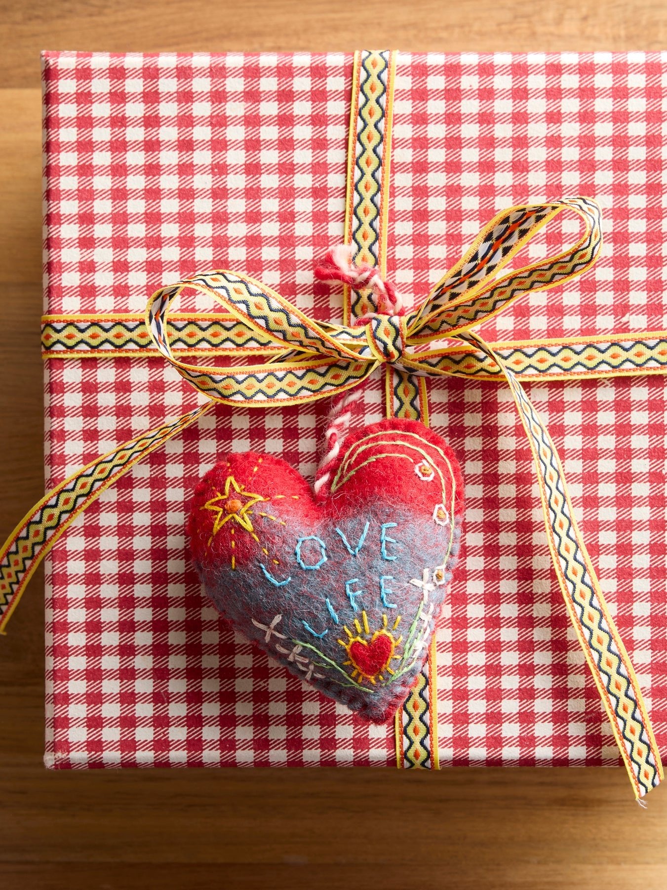 Love Life Heart Ornament - Jes MaHarry