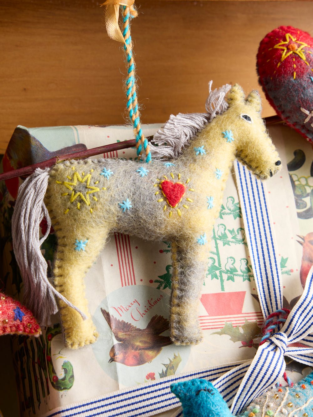 Flower the Horse Ornament - Jes MaHarry