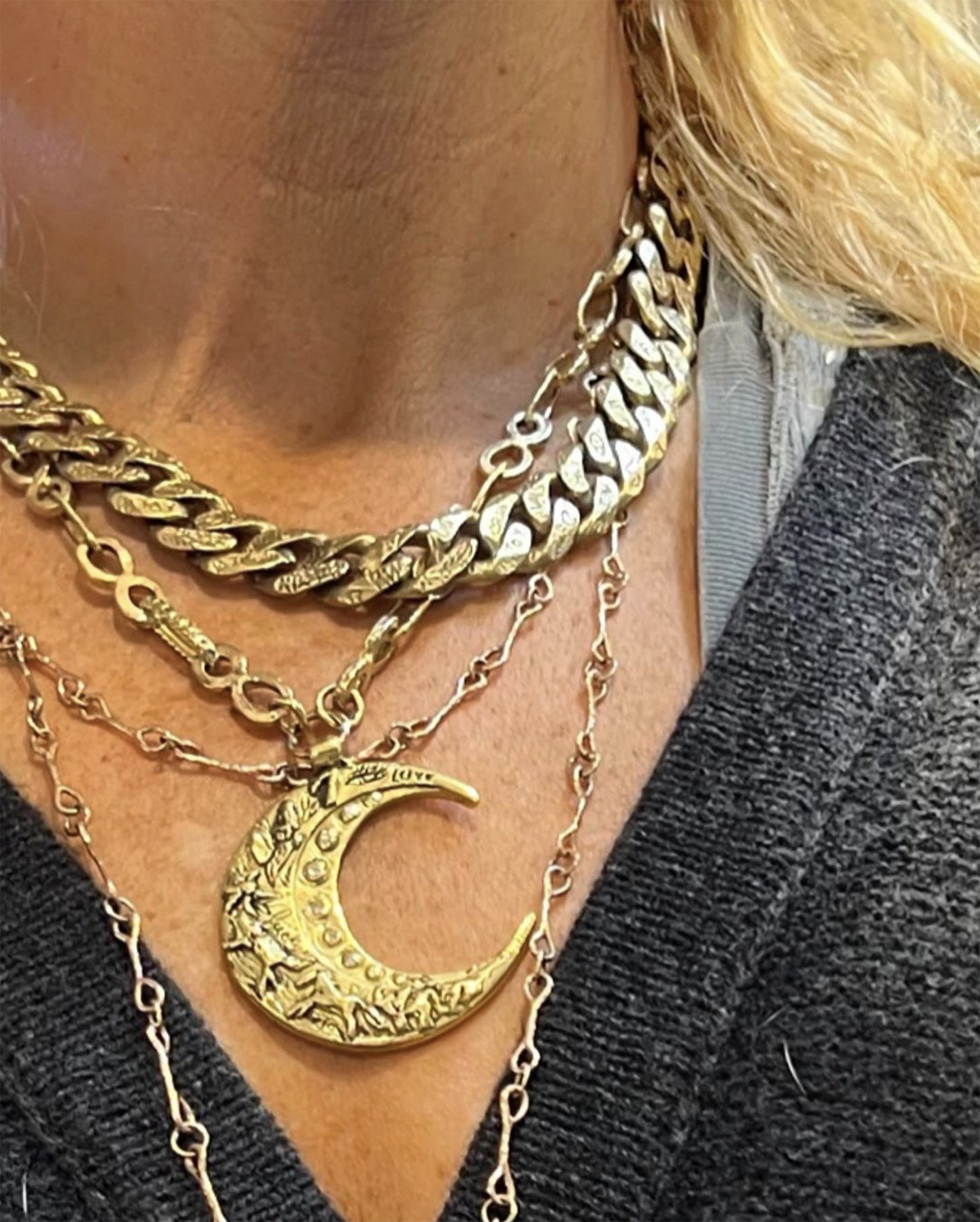 Goddess of Gold Necklace