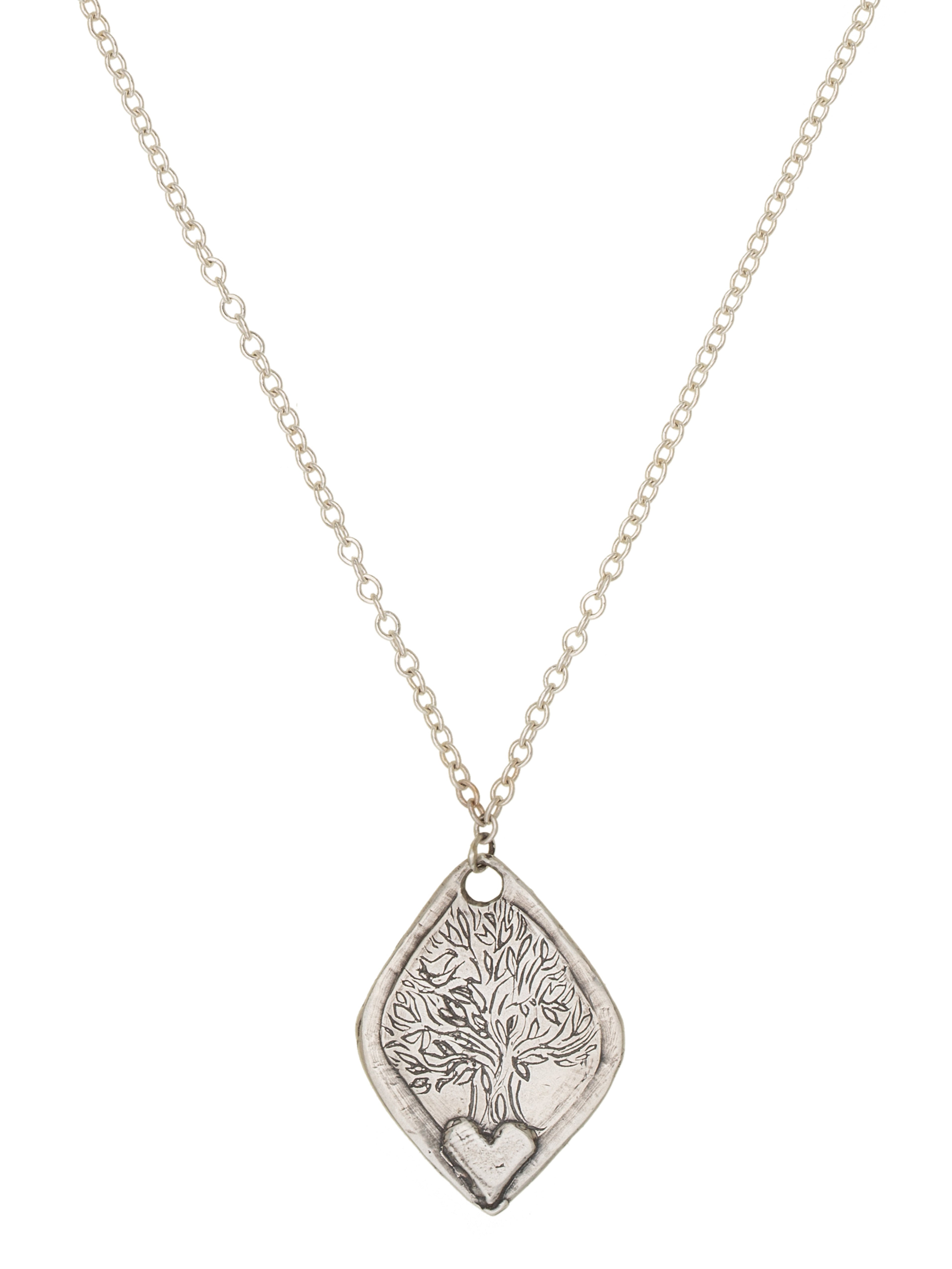Grounded in Love Sterling Necklace
