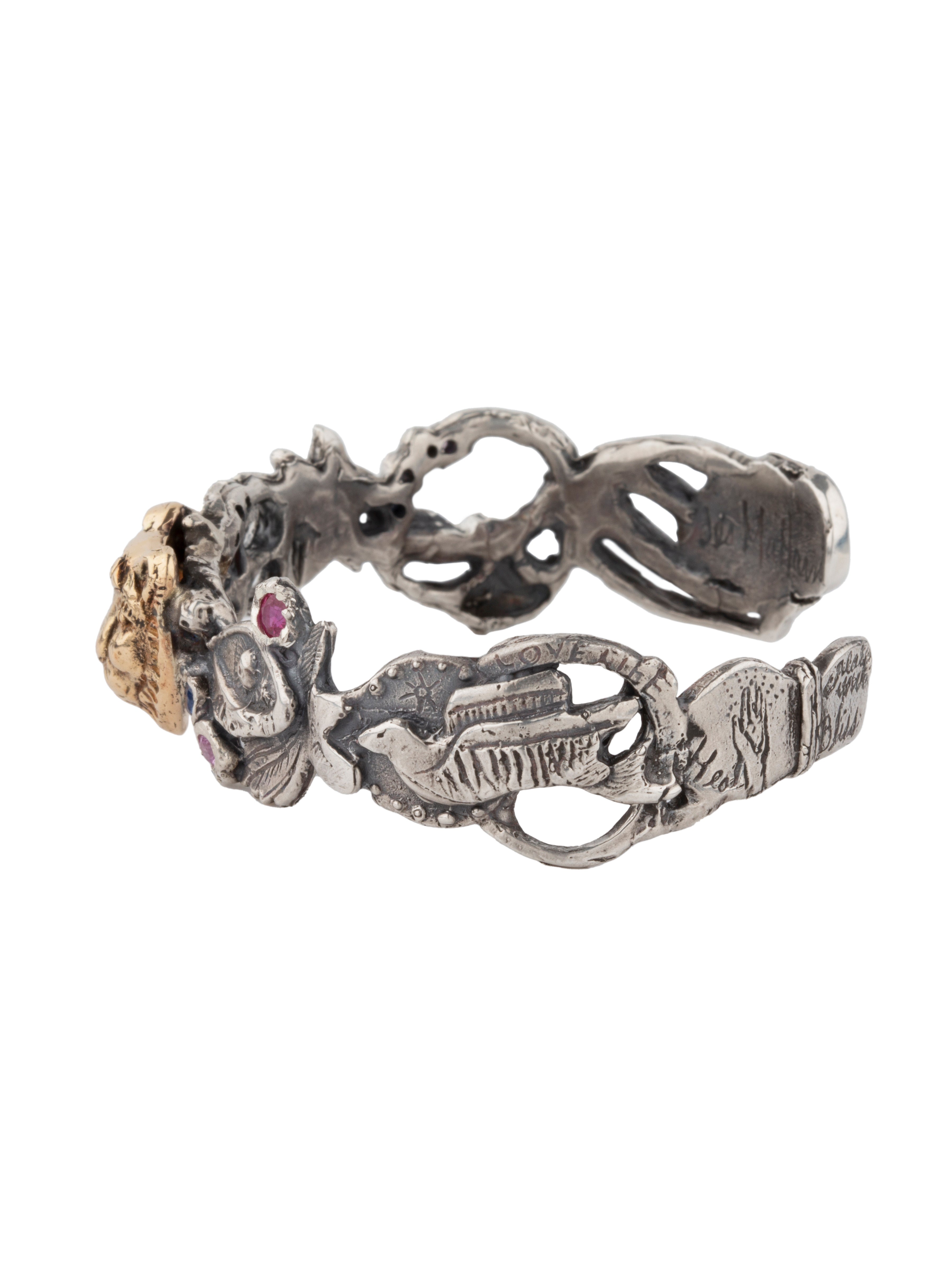 The Lioness and Her Gems Cuff