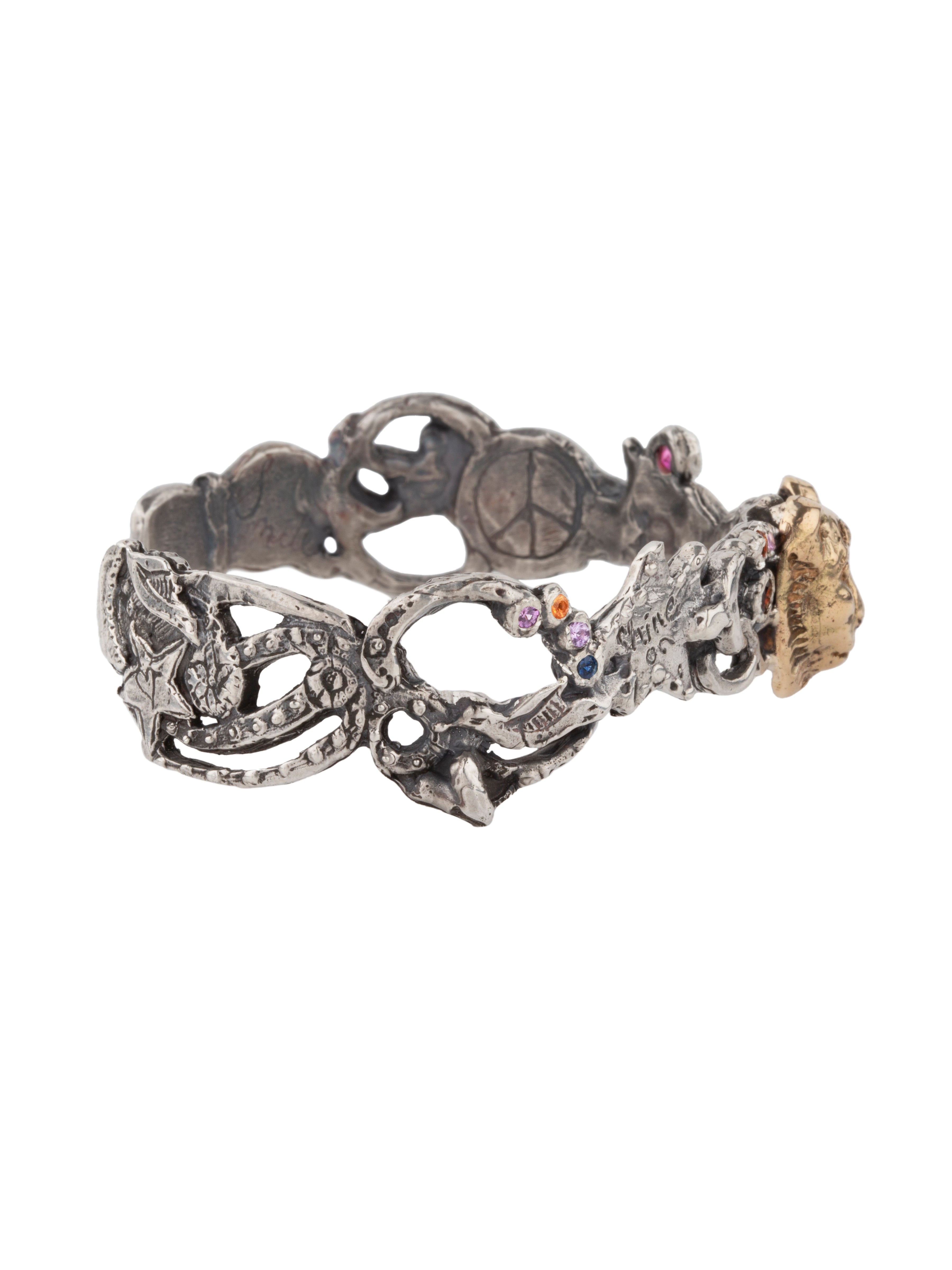 The Lioness and Her Gems Cuff