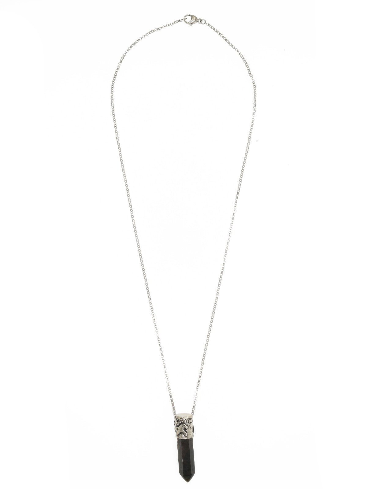 Power Stone Tourmaline Necklace In Sterling — Handmade by Jes MaHarry