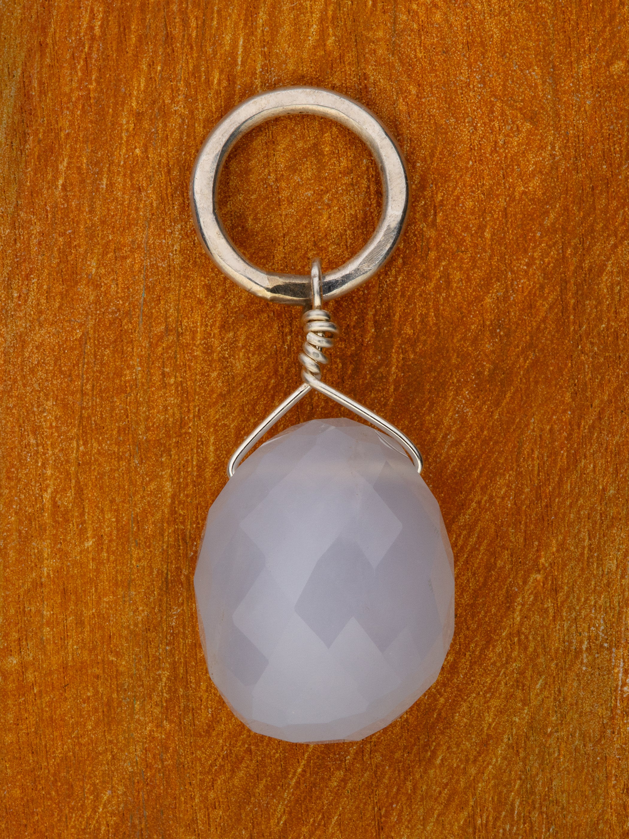 Chalcedony Charm