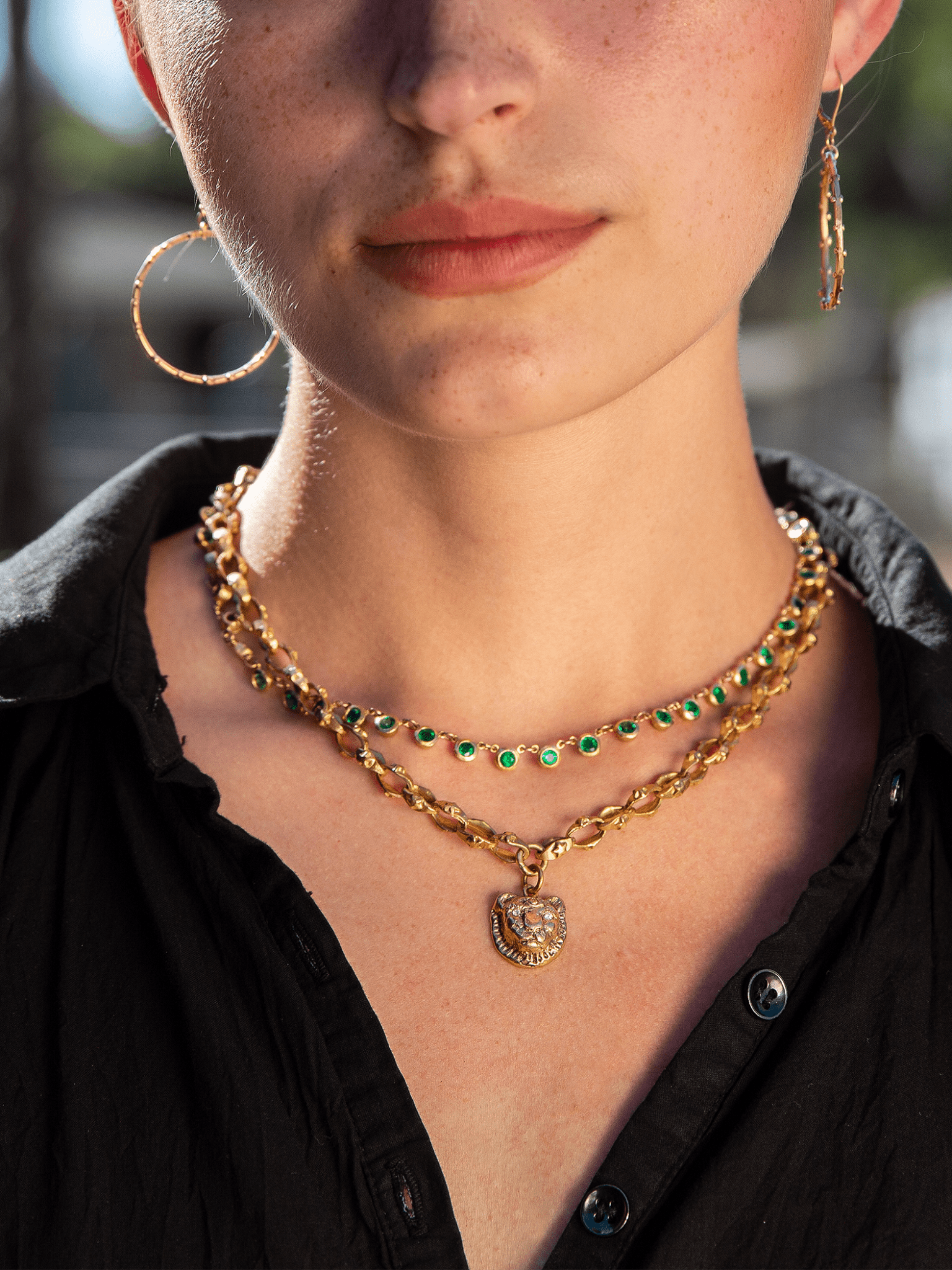 Emerald Wisdom Necklace - Jes MaHarry