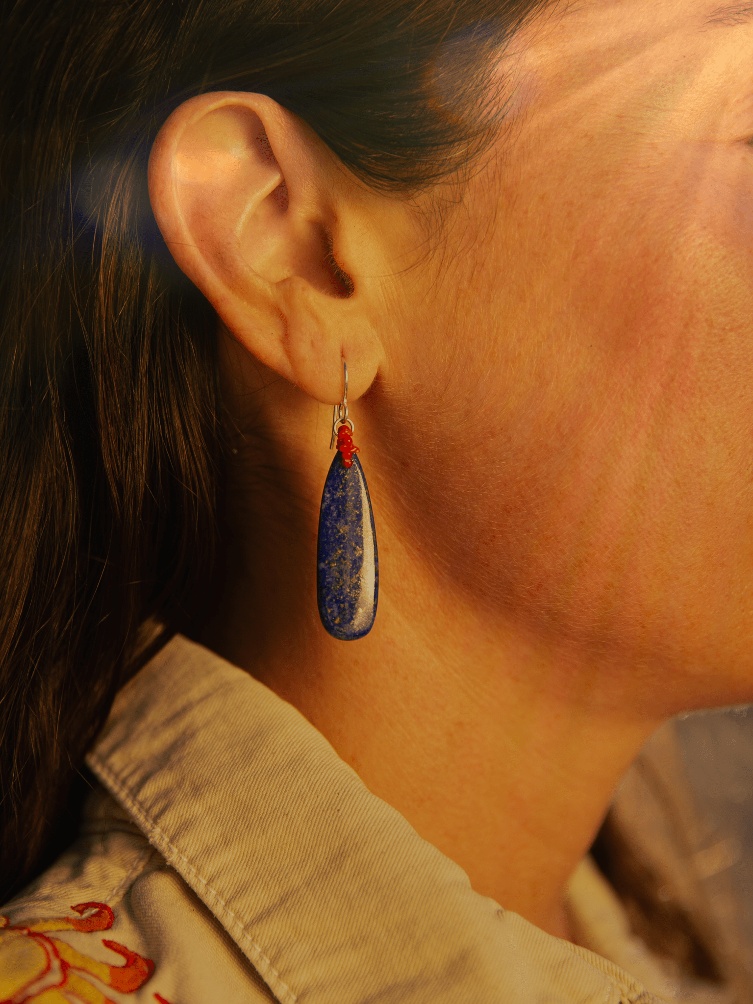 True Blue Earrings - Jes MaHarry