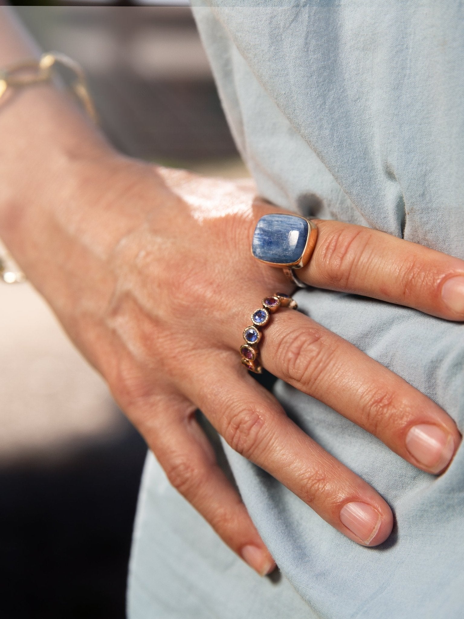 Rhapsody In Blue Ring - Jes MaHarry