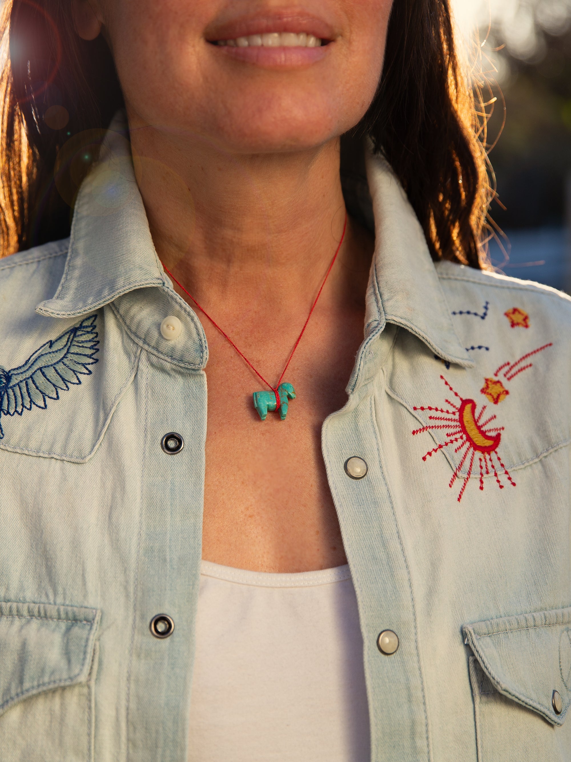 Turquoise Mondo Necklace