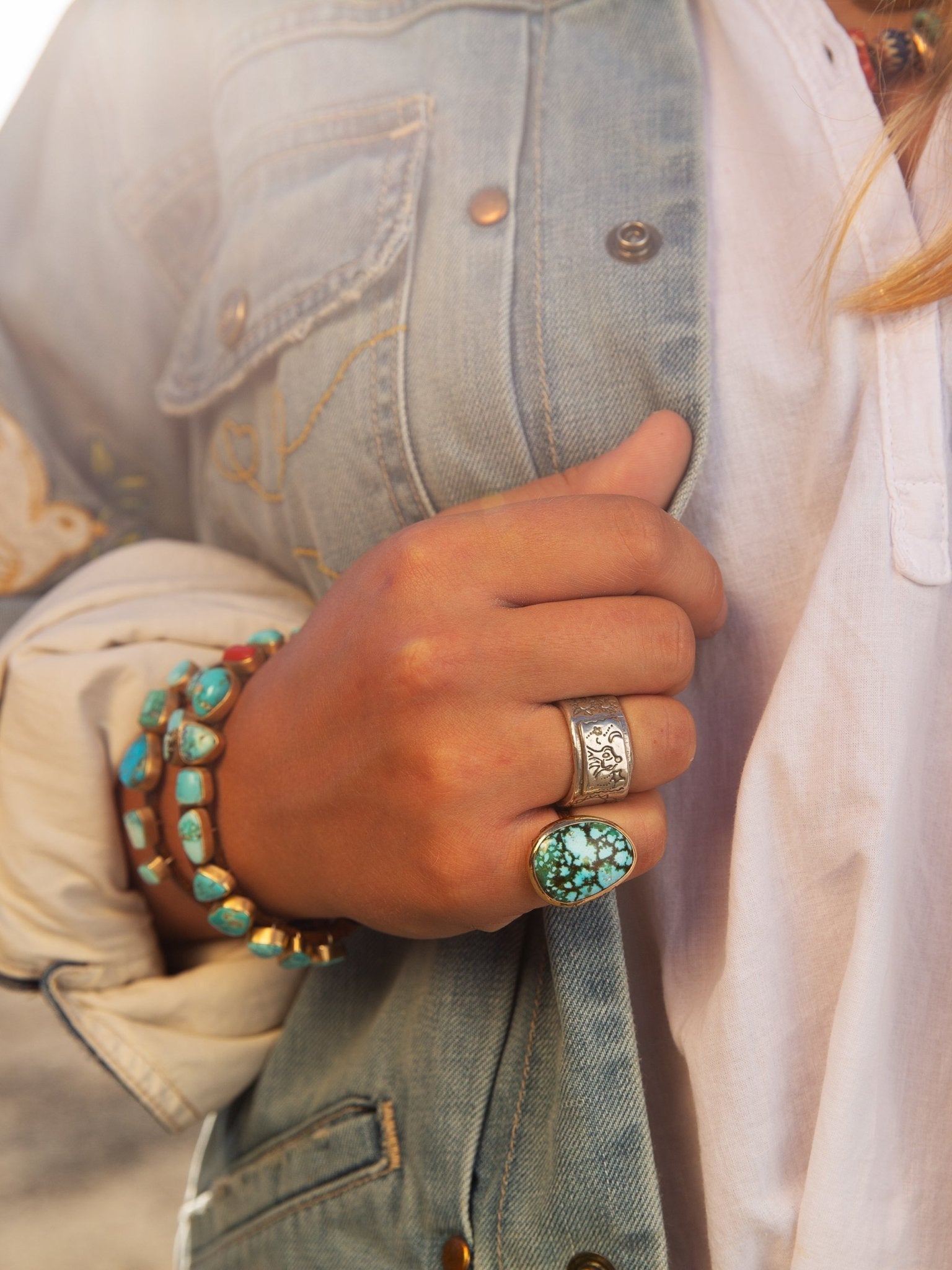 Turquoise Serenity Ring - Jes MaHarry