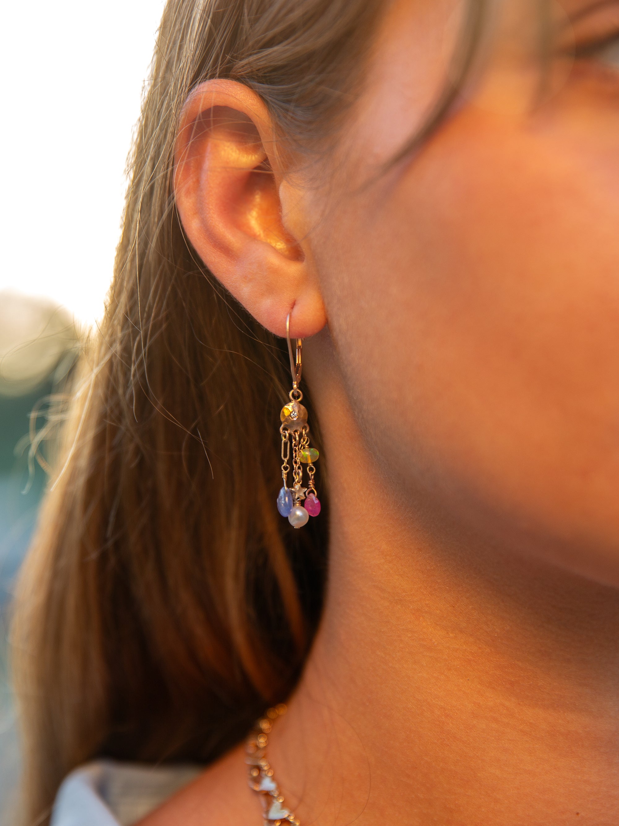 Night Garden Earrings