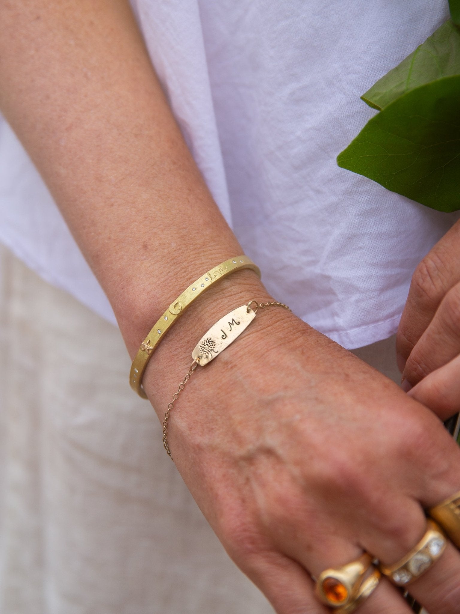 Monogram Bracelet - Jes MaHarry